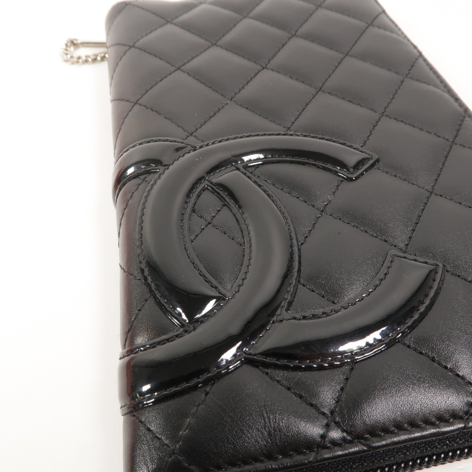 CHANEL 牛皮皮革Cambon Long Wallet長錢包