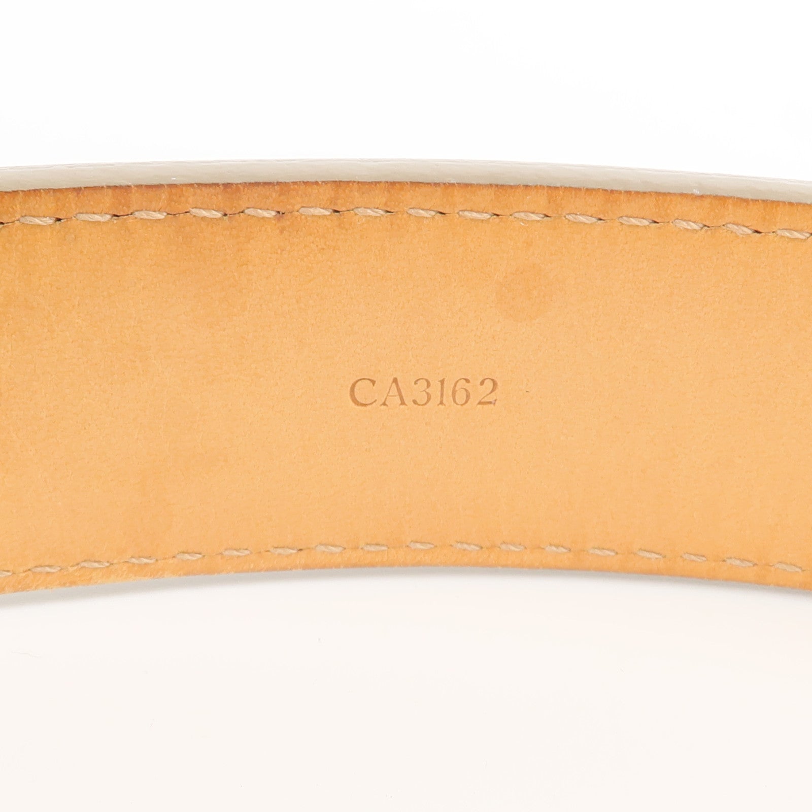 LOUIS VUITTON Epi Intiales Belt 80cm