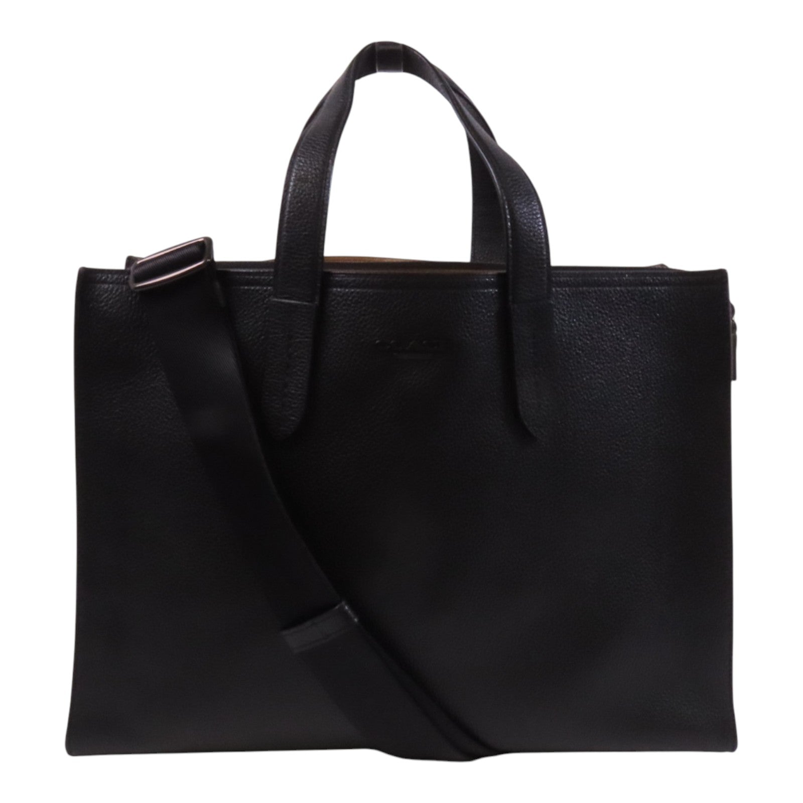 COACH 牛皮皮革2Way Shoulder Bag手挽肩背兩用袋