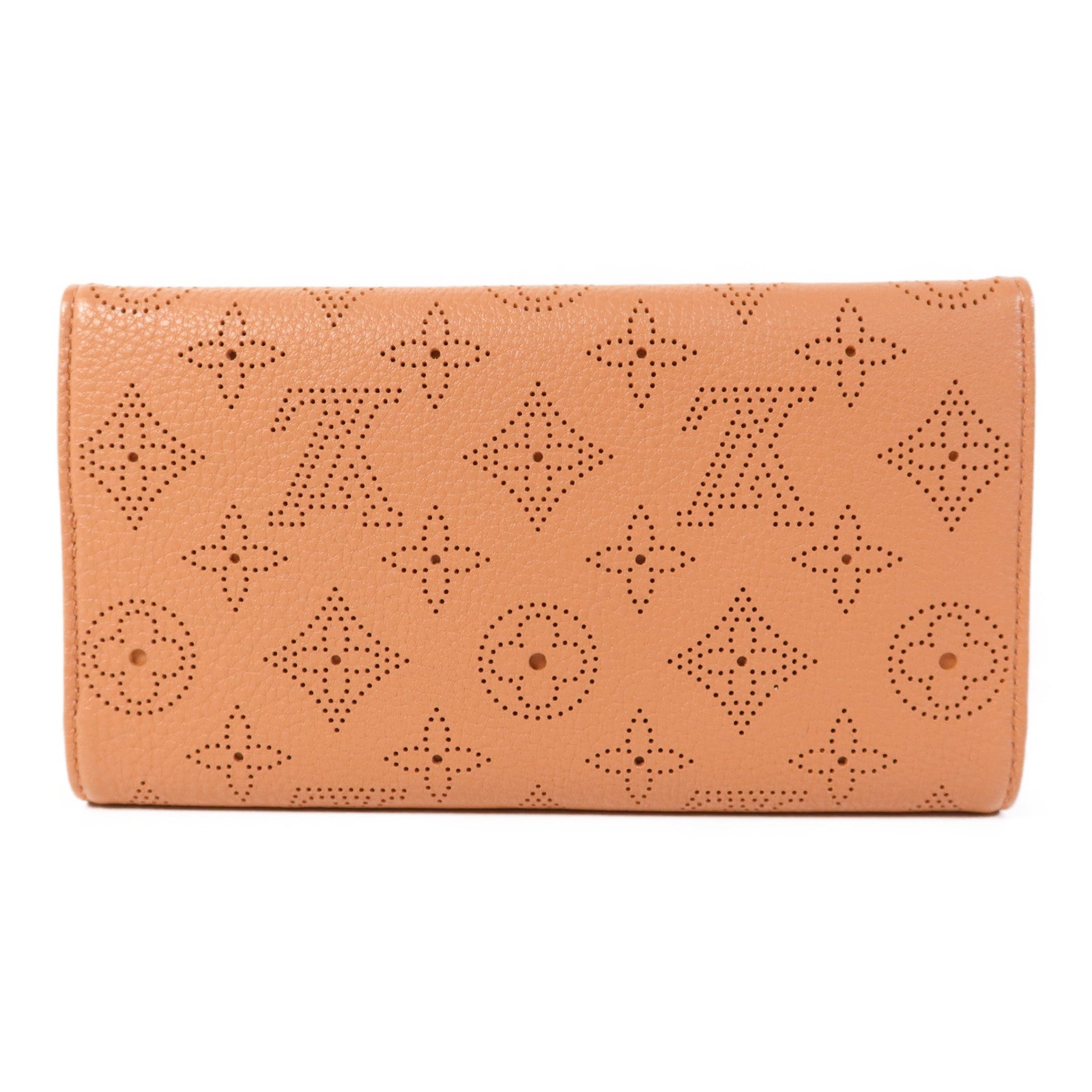 LOUIS VUITTON Mahina Amelia Trifold Wallet銀扣長錢包