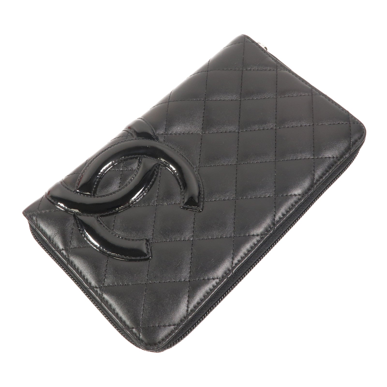 CHANEL 牛皮皮革Cambon Long Wallet長錢包