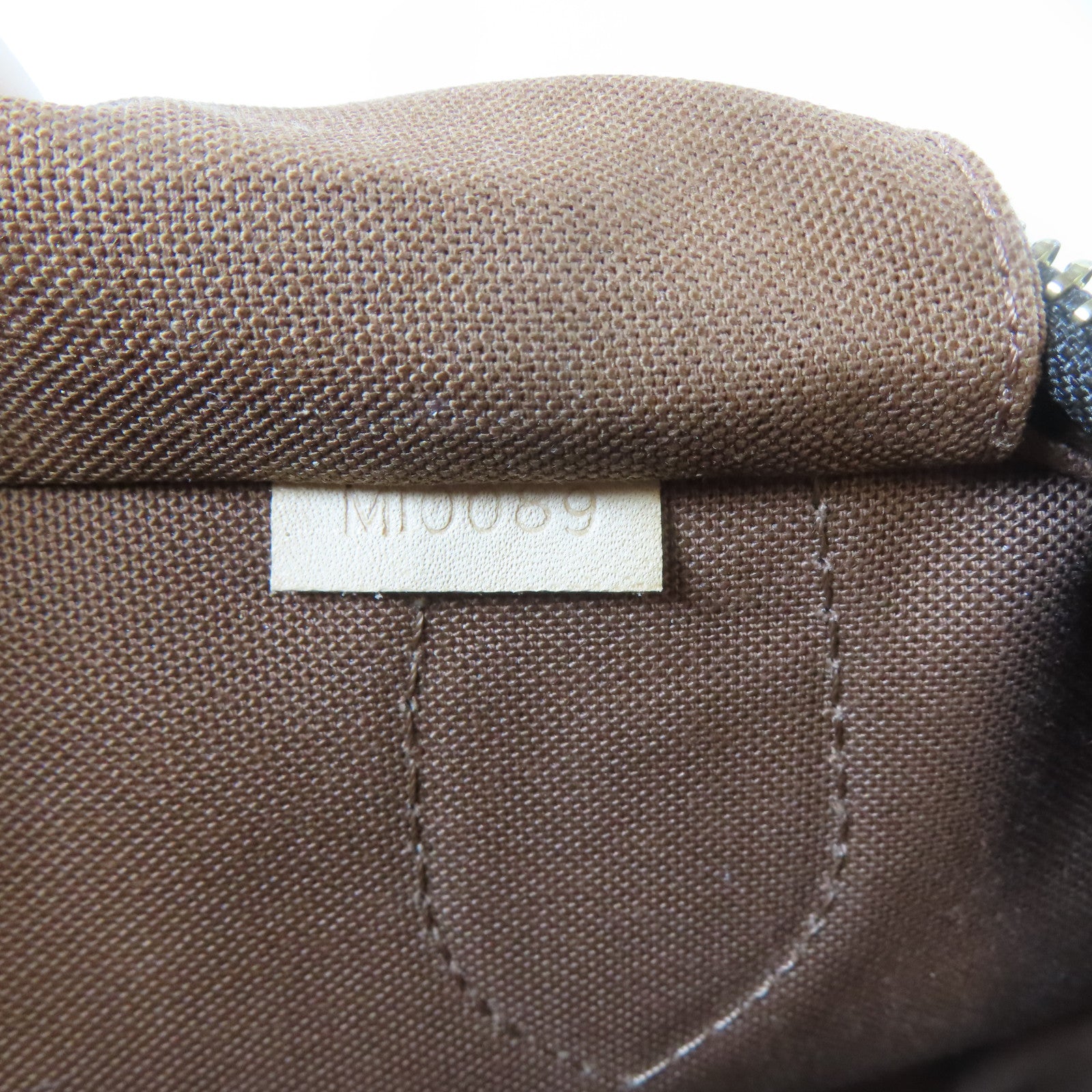 LOUIS VUITTON Monogram Montorgueil GM金扣肩背袋啡色