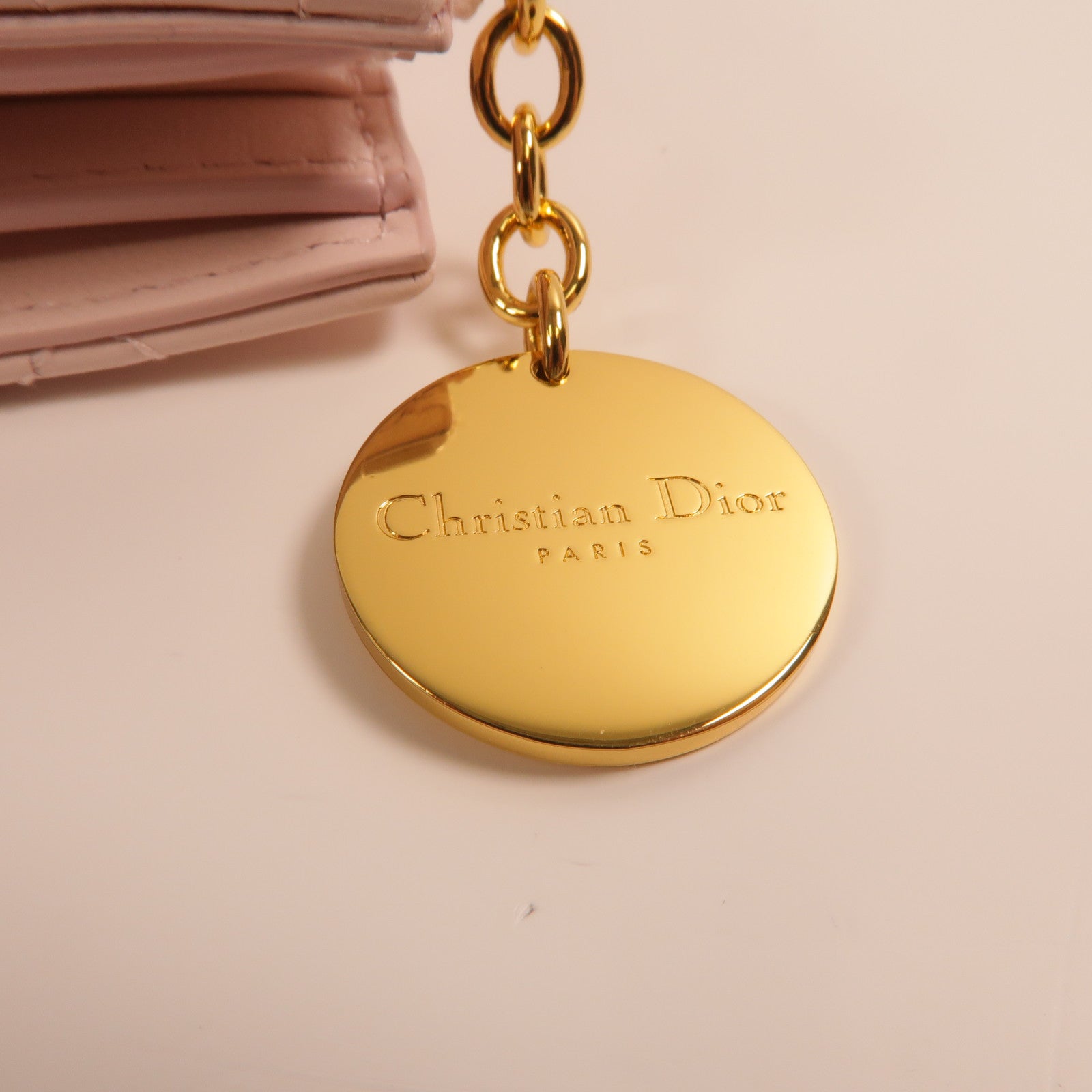 Dior 皮革Wallet金扣錢包