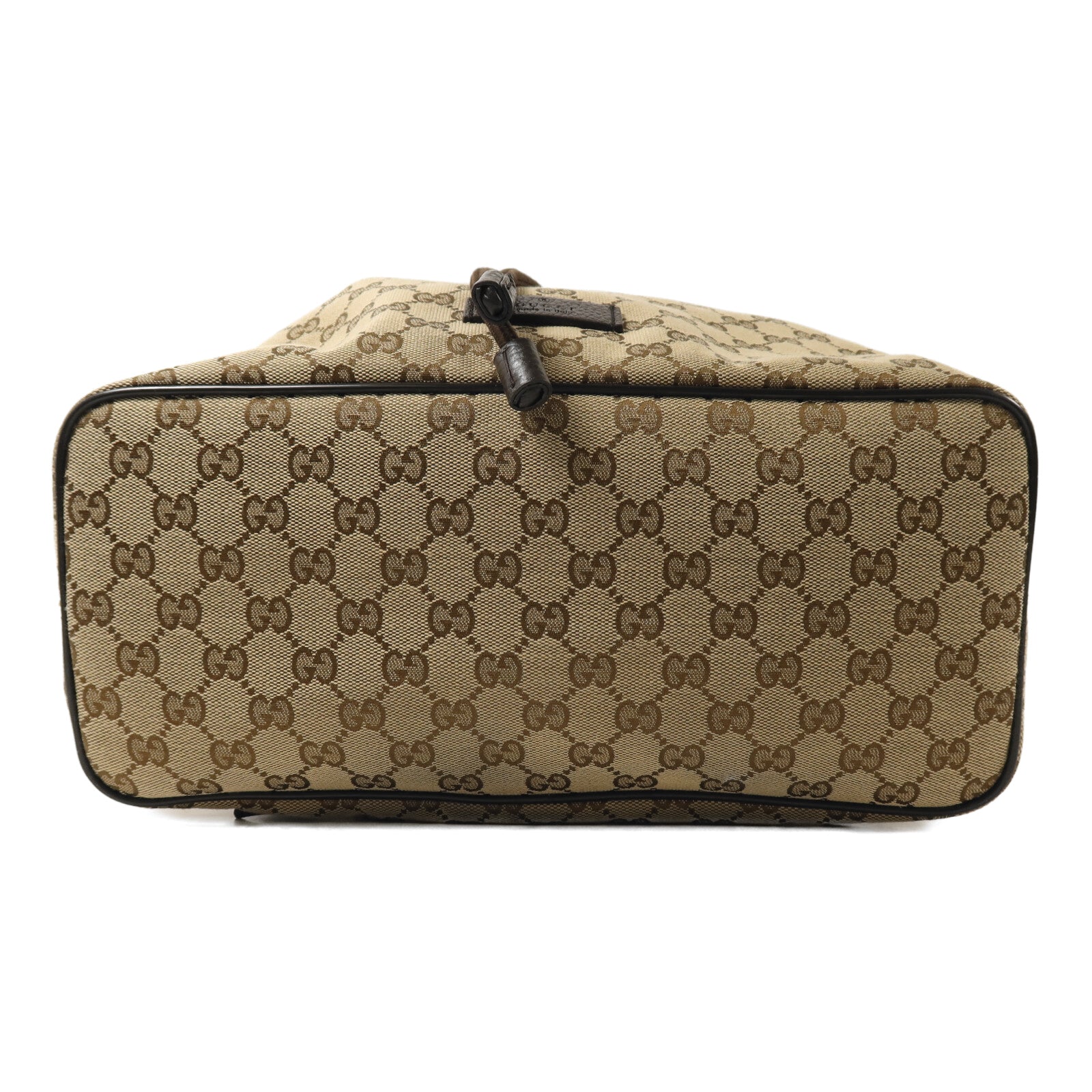 GUCCI 帆布Rucksack銀扣背包
