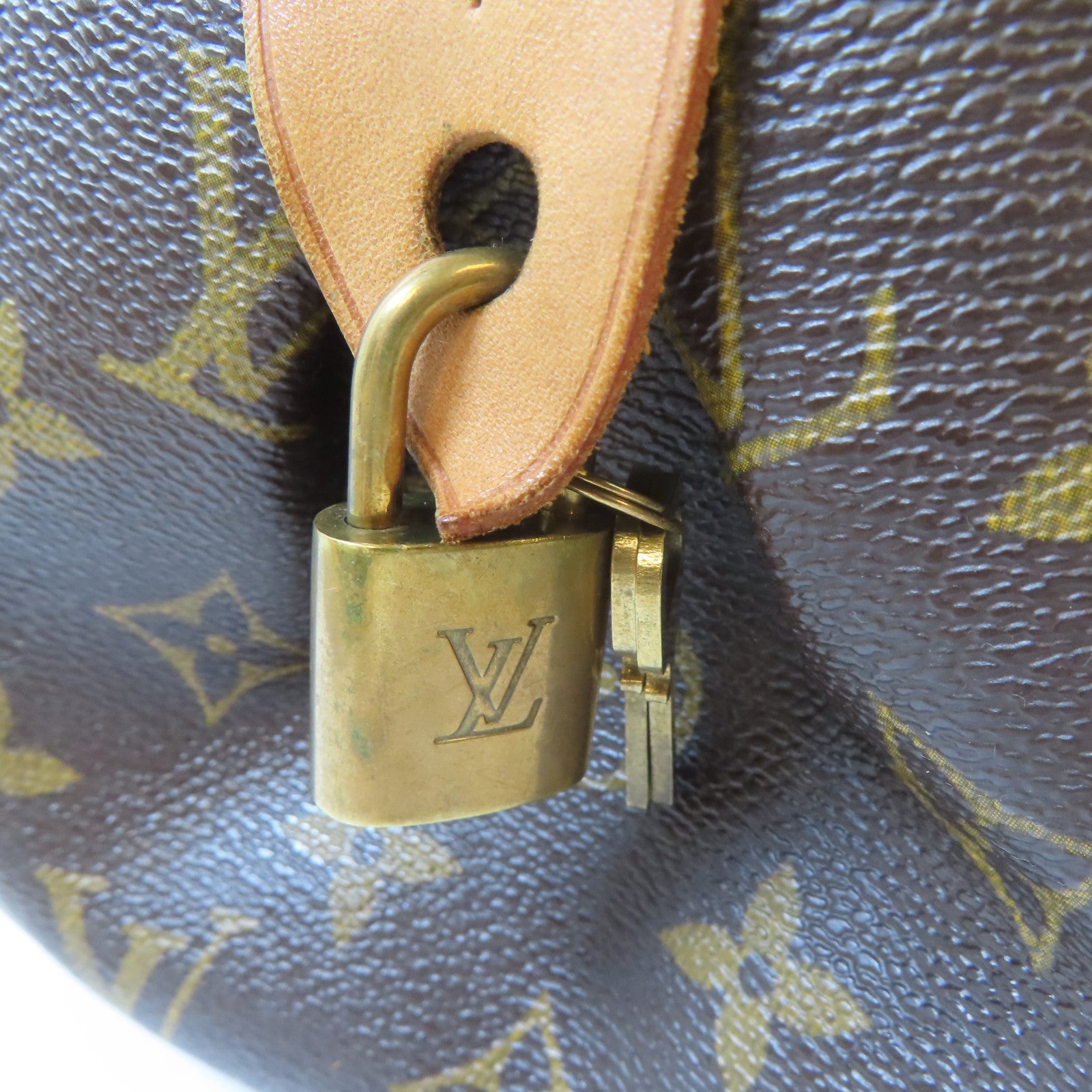 LOUIS VUITTON Monogram Montorgueil GM金扣肩背袋啡色