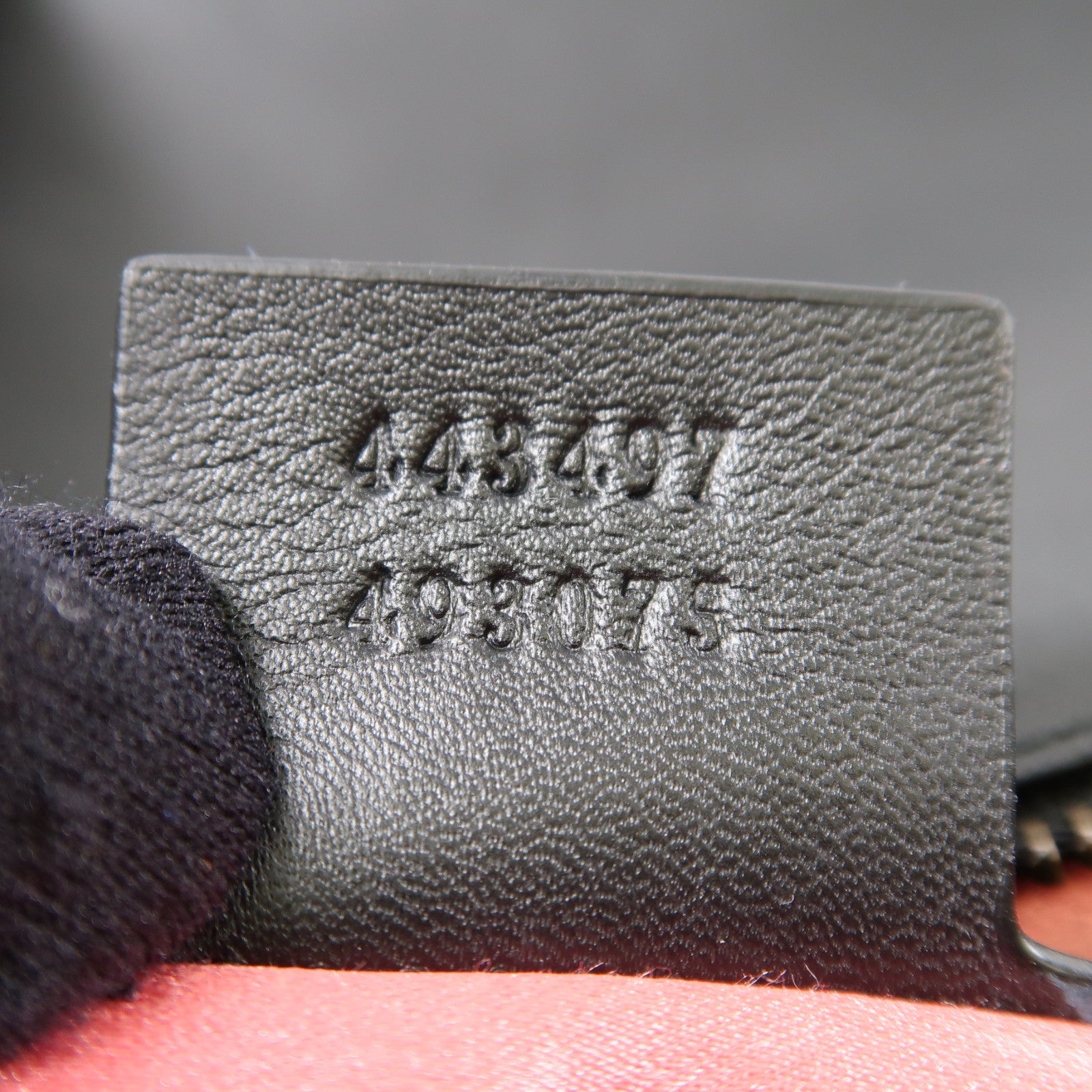 GUCCI 絨布GG Marmont金扣鏈帶肩背袋黑色