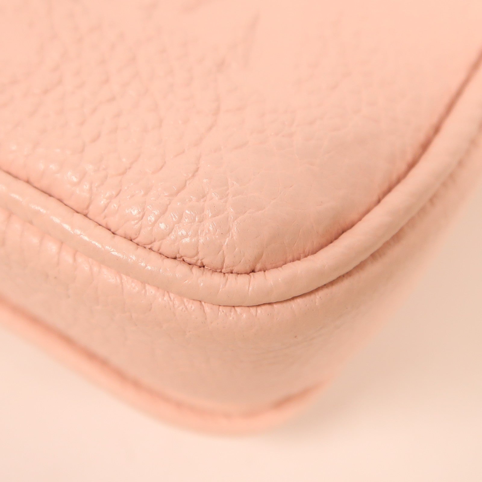 LOUIS VUITTON Monogram Empreinte Micro Metis金扣鏈帶肩背袋