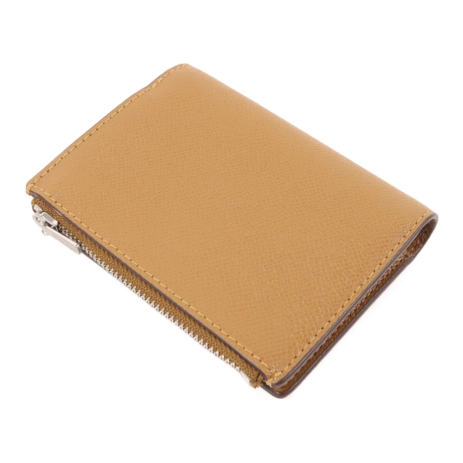 COACH 牛皮皮革Wallet銀扣錢包