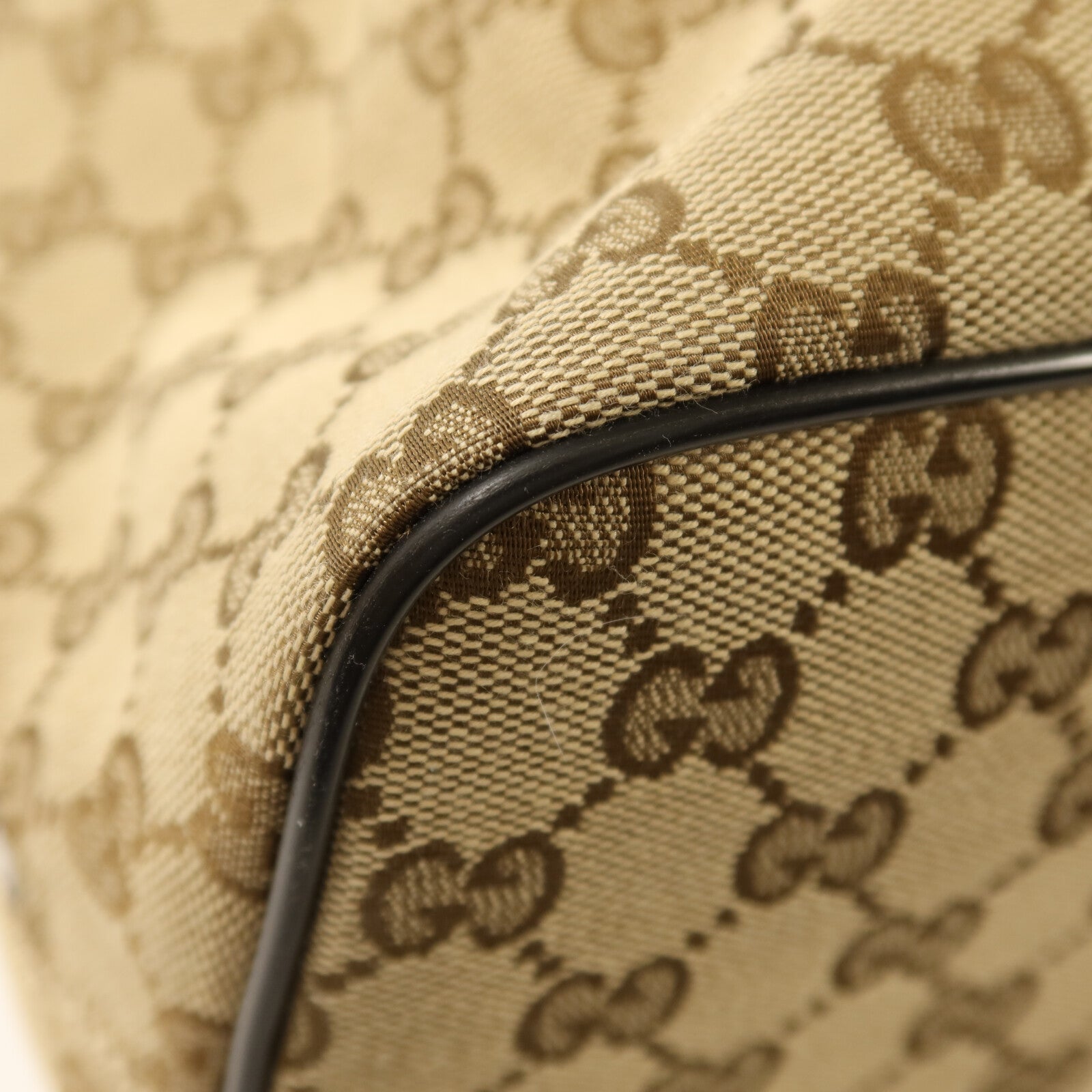 GUCCI 帆布Rucksack銀扣背包