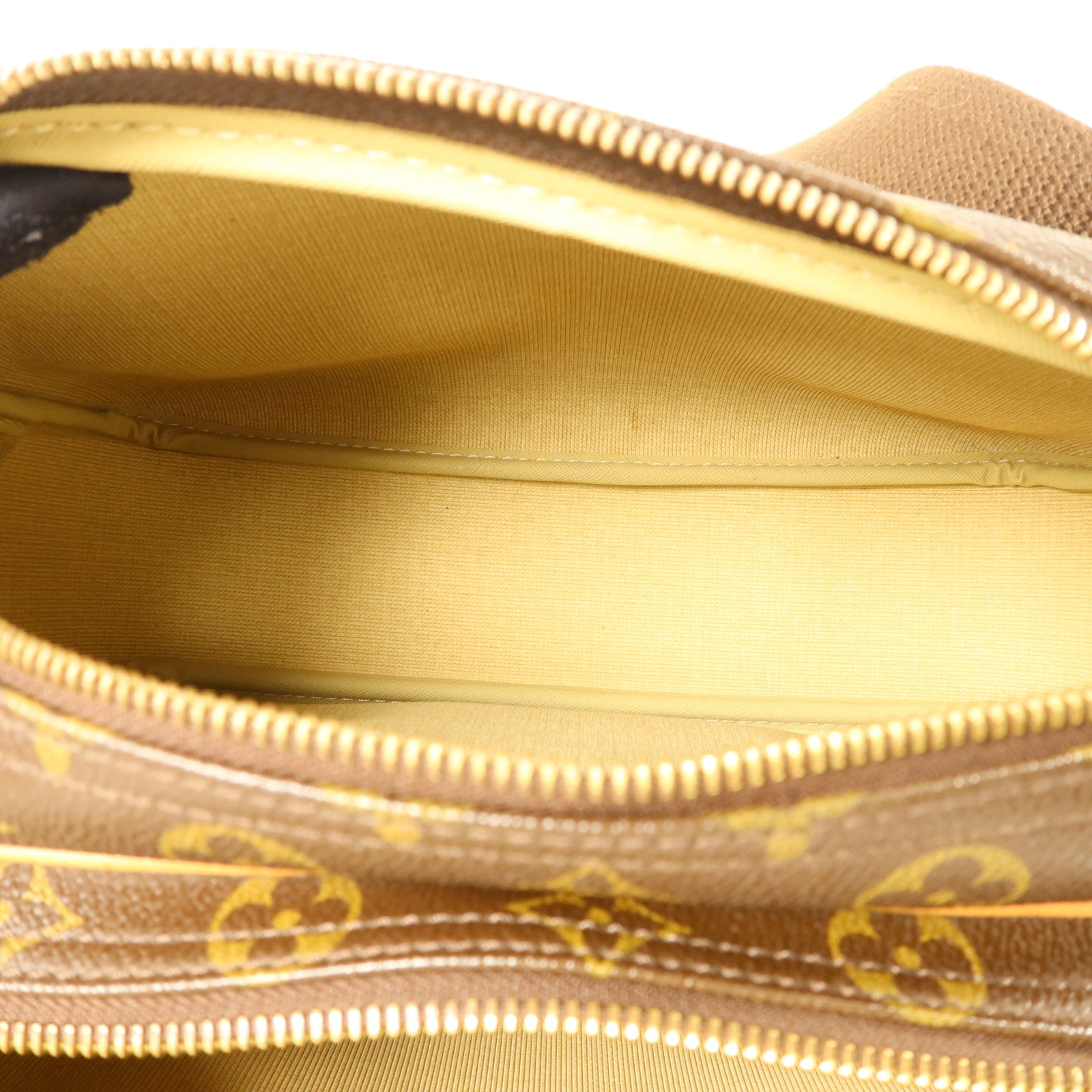LOUIS VUITTON Monogram Reporter PM金扣肩背袋