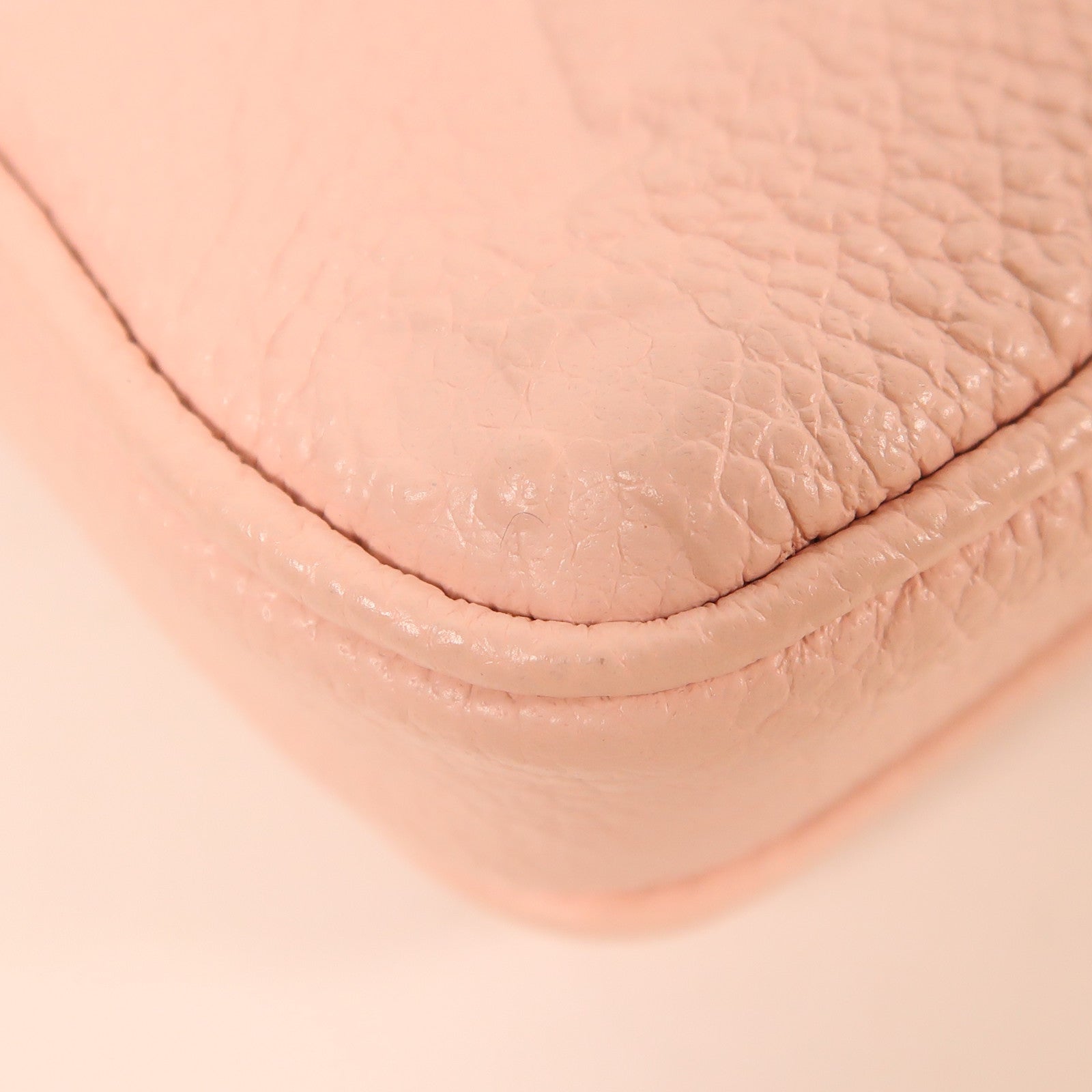 LOUIS VUITTON LV GHW Micro Metis Shoulder Bag M81389 Monogram Empreinte Pink