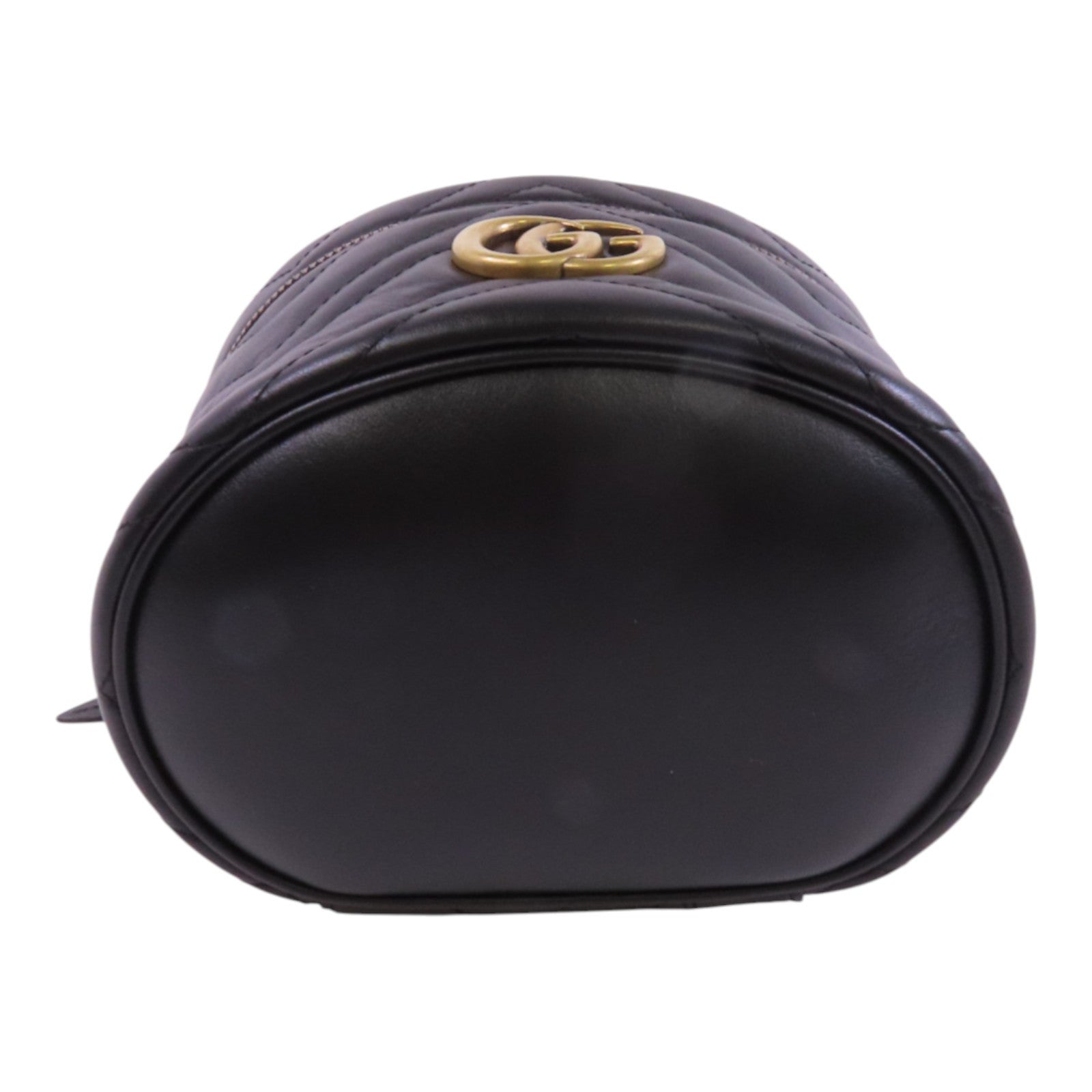 GUCCI 牛皮皮革GG Marmont Backpack金扣背包