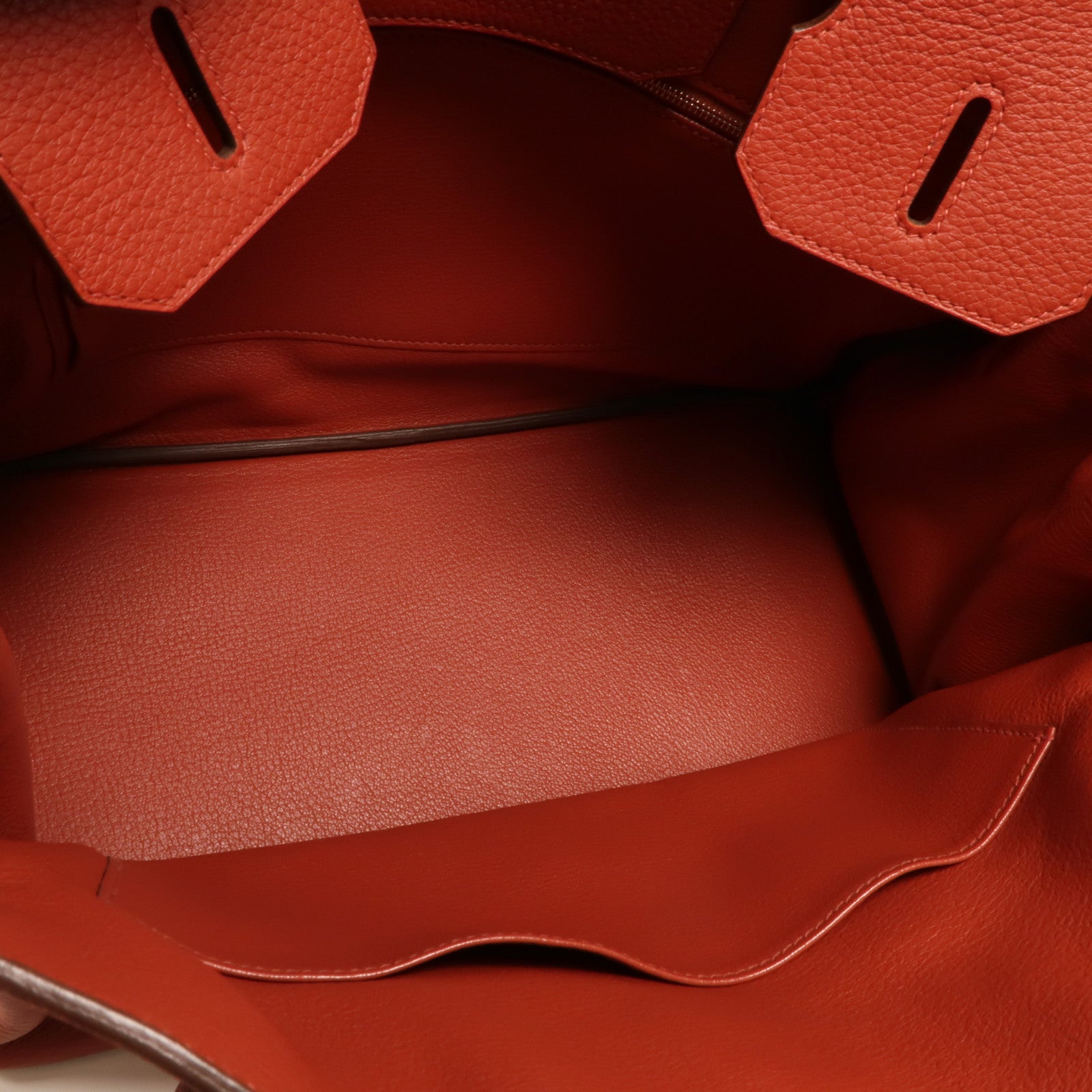 HERMES Togo皮革Birkin 35銀扣手挽袋Terre Battue