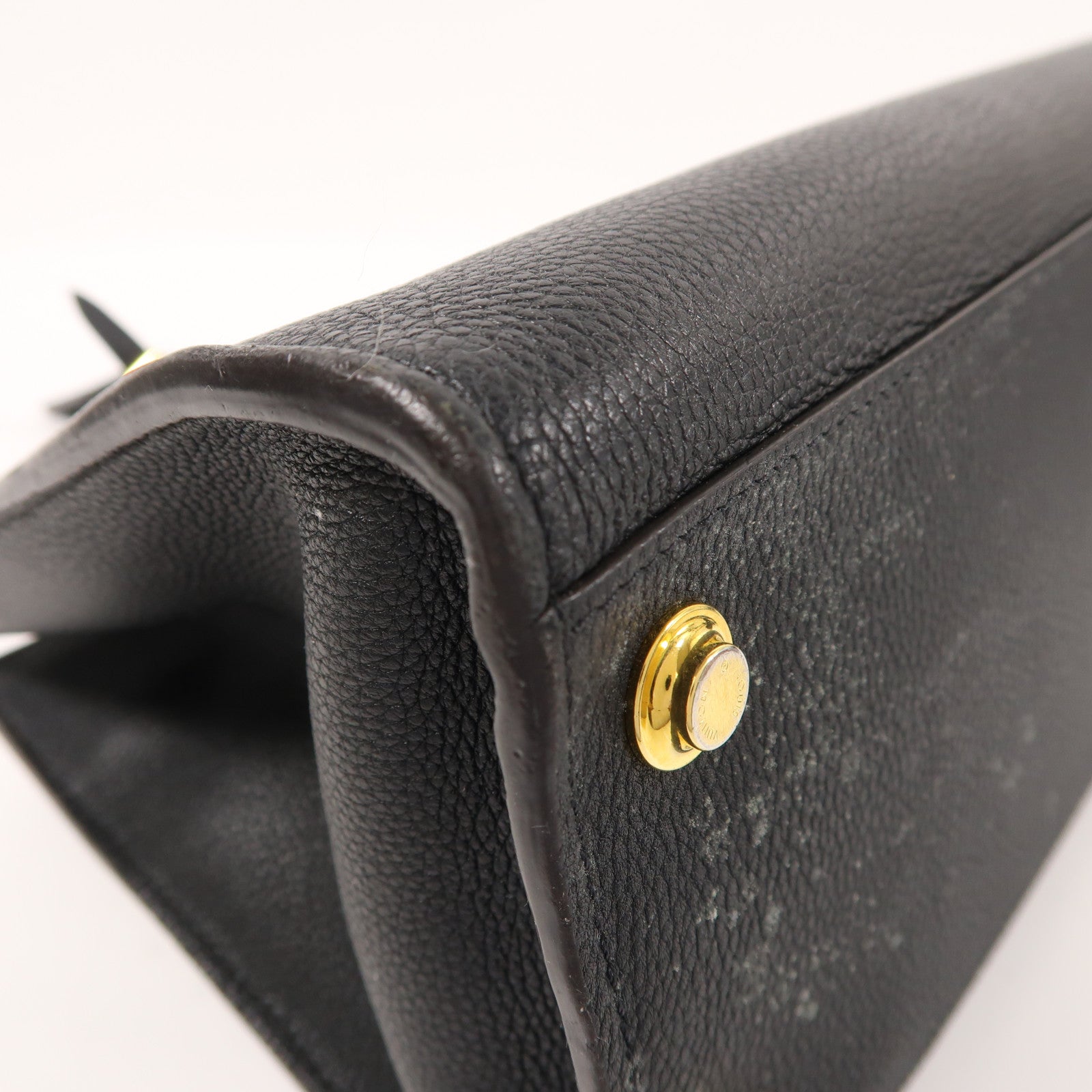 LOUIS VUITTON 牛皮皮革City Steamer PM金扣手挽肩背兩用袋