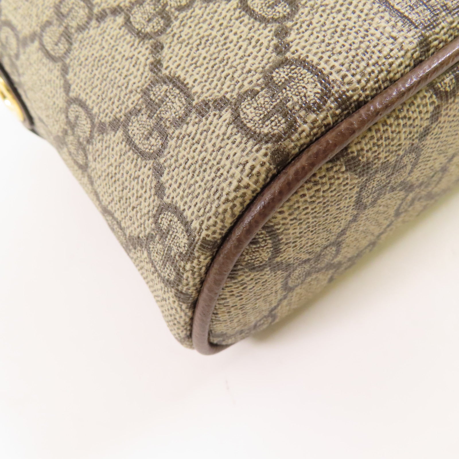 GUCCI 塗層帆布GG Supreme Ophidia金扣腰包/鏈帶肩背袋