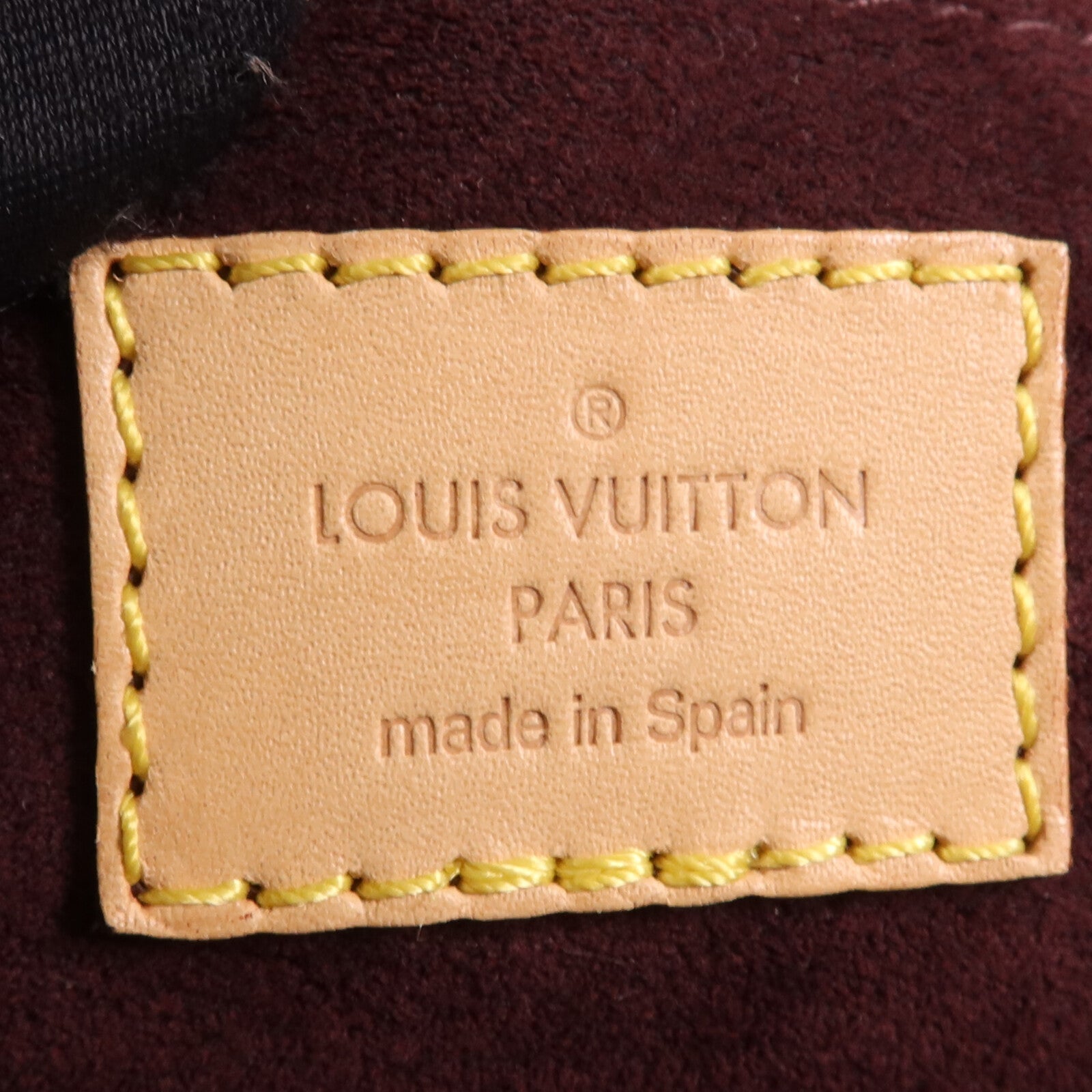 LOUIS VUITTON Monogram Montaigne MM金扣手挽肩背兩用袋