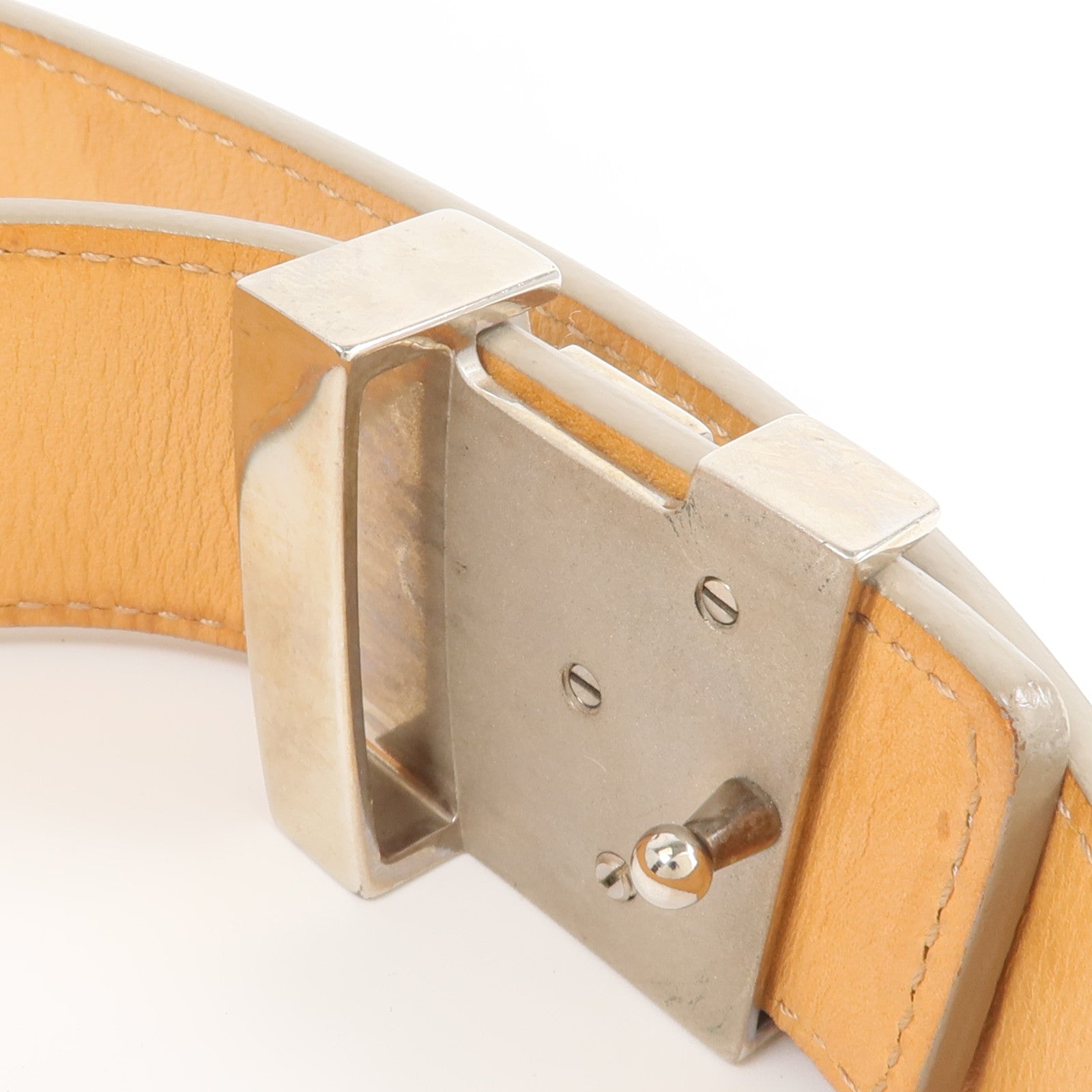 LOUIS VUITTON Epi Intiales Belt 80cm