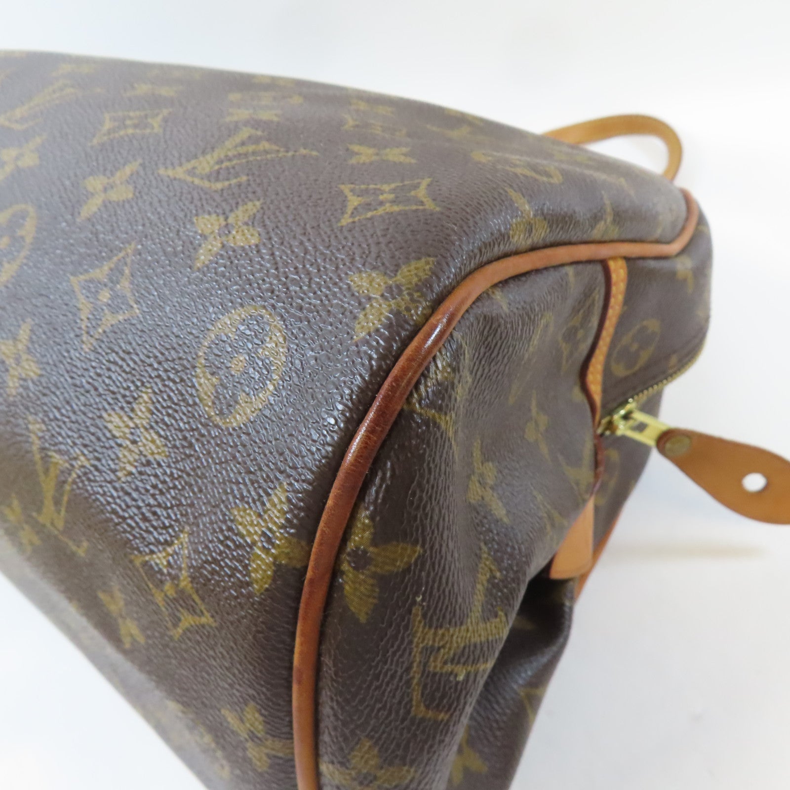 LOUIS VUITTON Monogram Montorgueil GM金扣肩背袋啡色