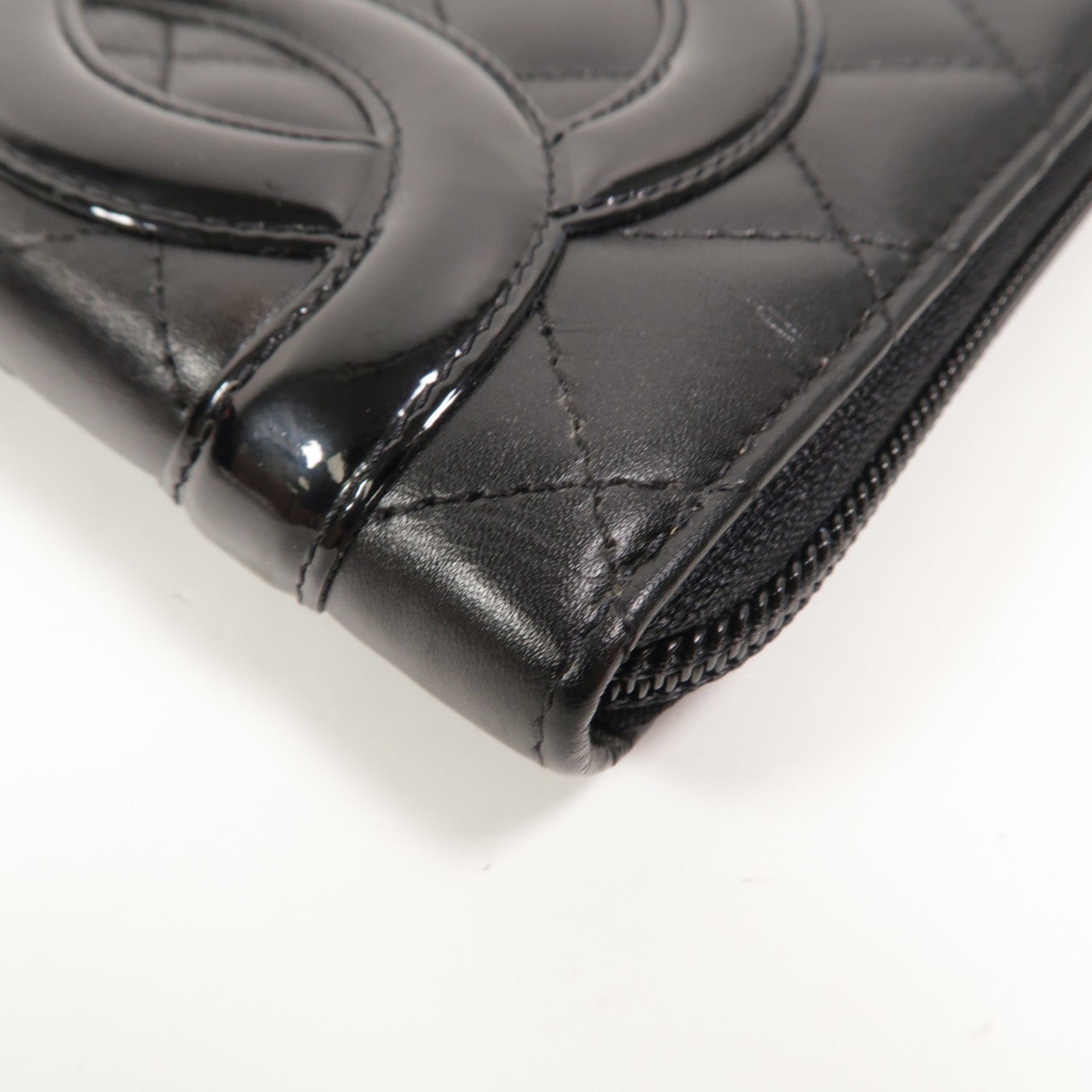 CHANEL 牛皮皮革Cambon Long Wallet長錢包