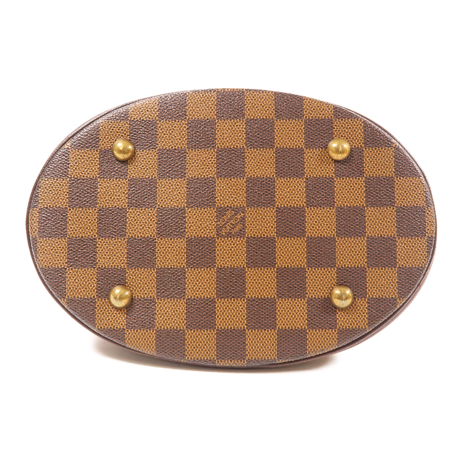 LOUIS VUITTON Damier Marais金扣肩背袋/手挽袋