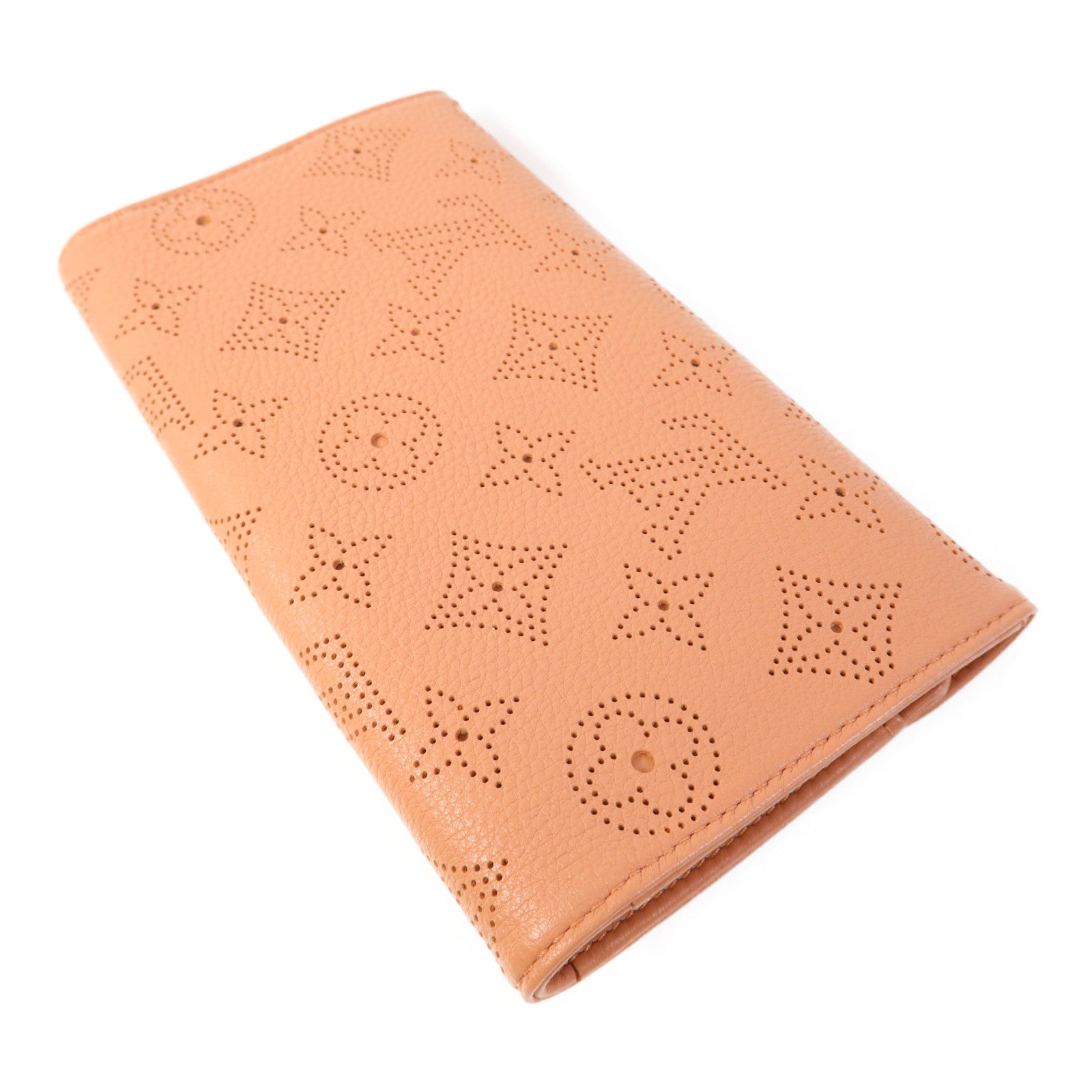 LOUIS VUITTON Mahina Amelia Trifold Wallet銀扣長錢包