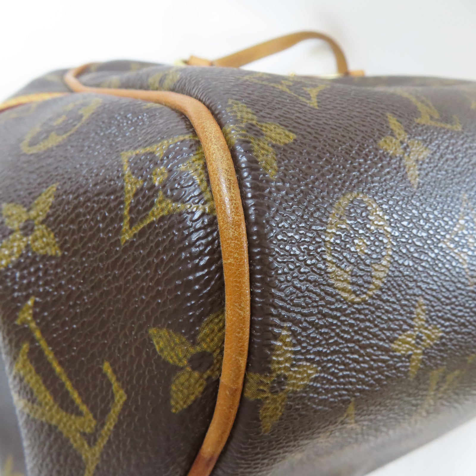 LOUIS VUITTON Monogram Montorgueil GM金扣肩背袋啡色