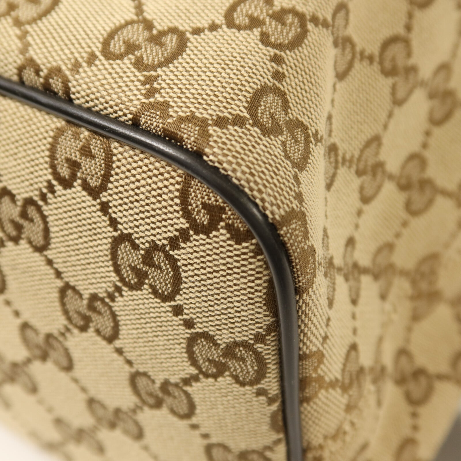 GUCCI 帆布Rucksack銀扣背包