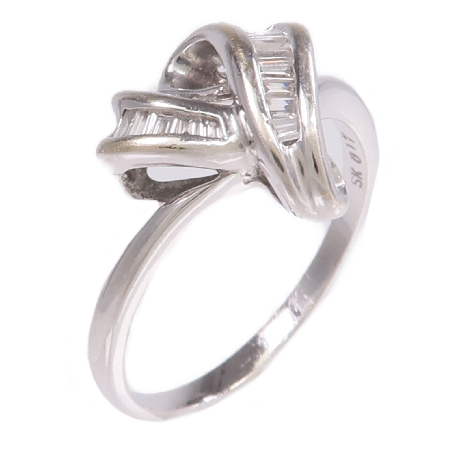 JEWELRY 18K白金Ring鑽石戒指US#6