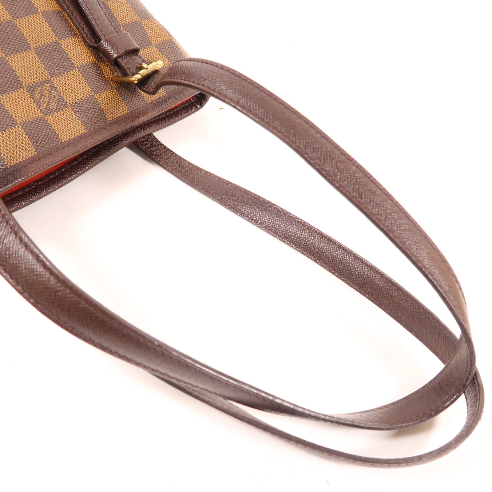 LOUIS VUITTON Damier Marais金扣肩背袋/手挽袋