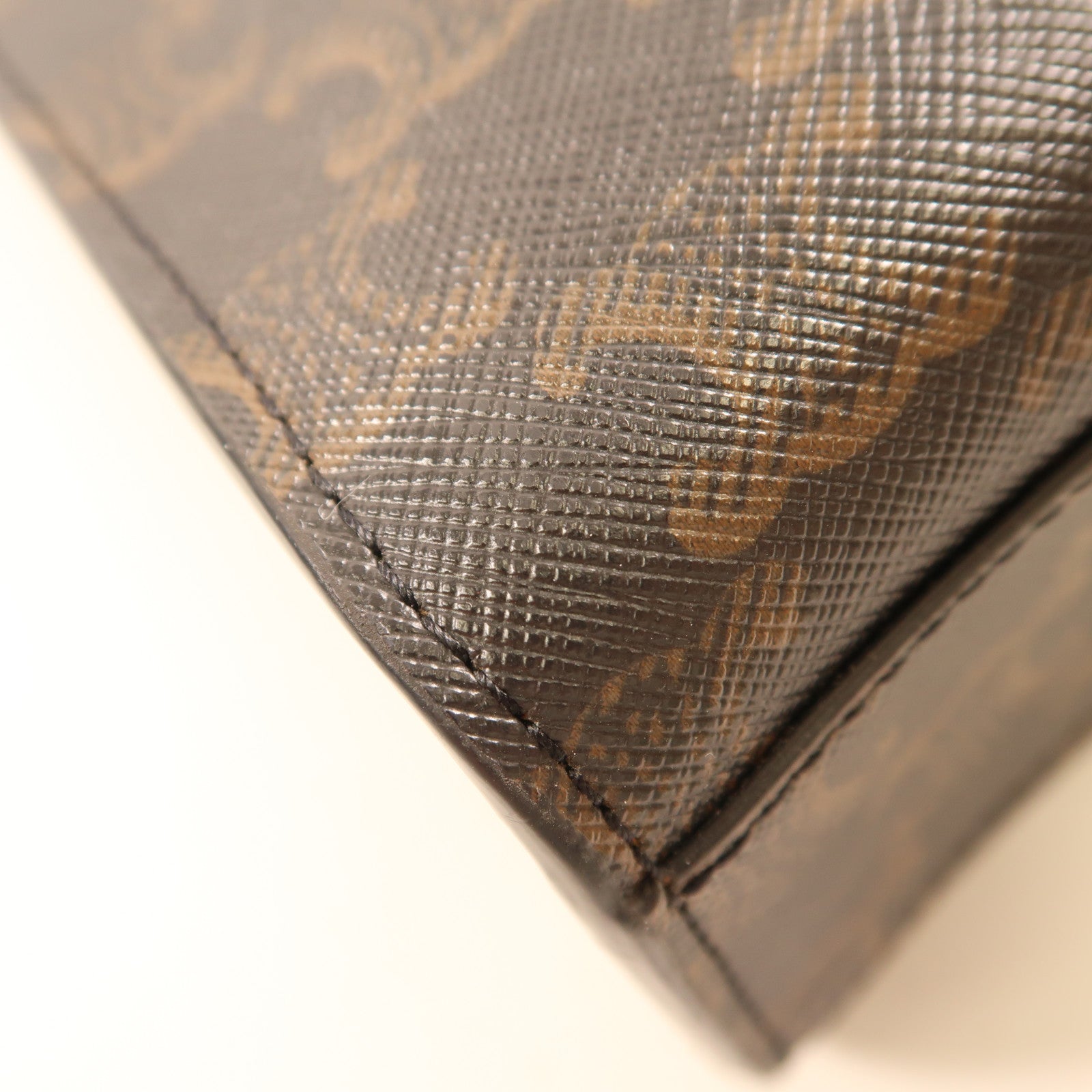 CELINE 塗層帆布Cabas Triomphe金扣手挽肩背兩用袋