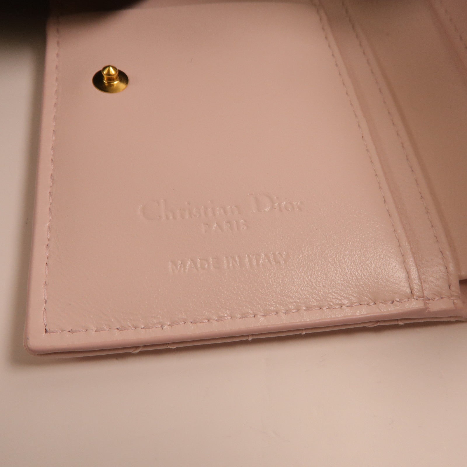 Dior 皮革Wallet金扣錢包