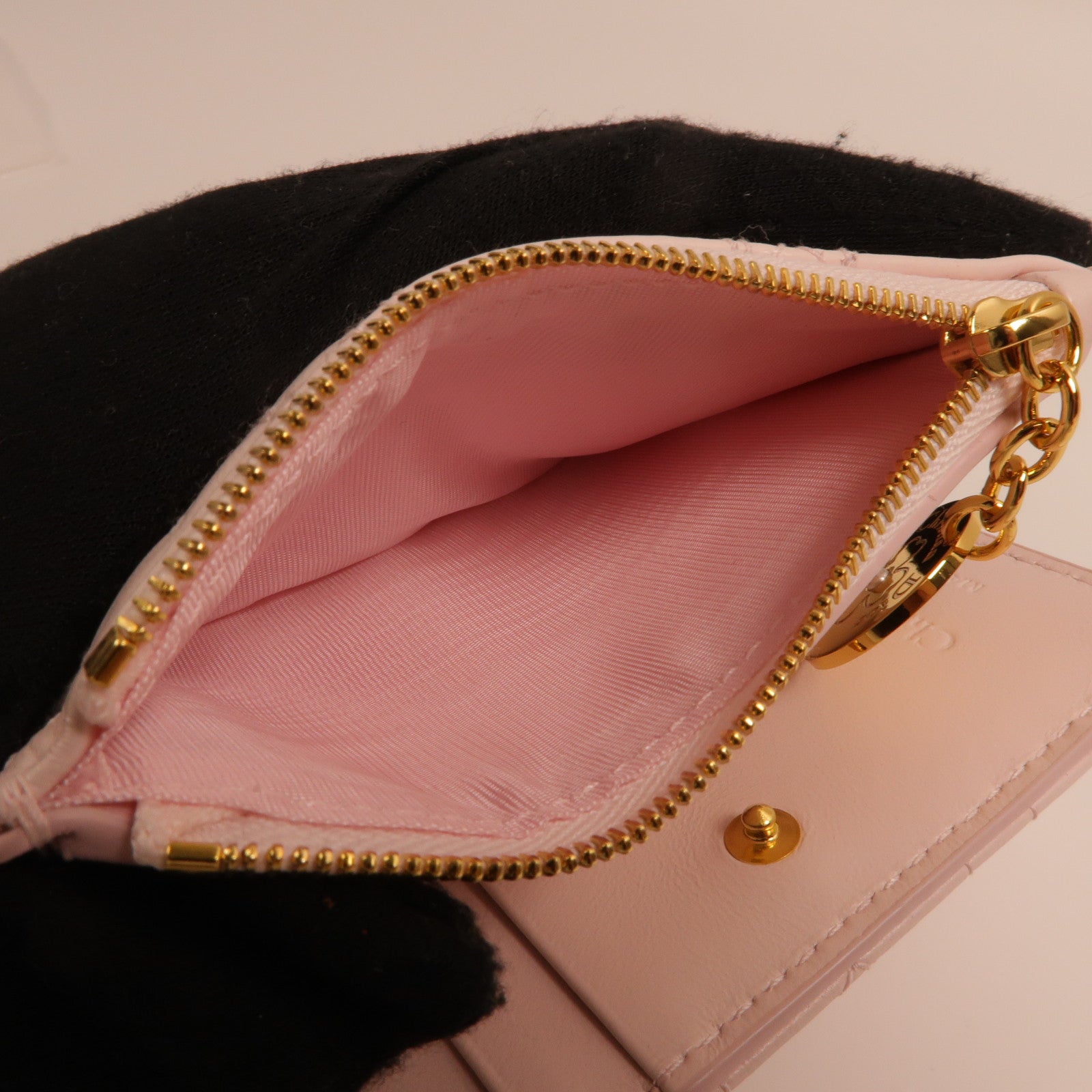 Dior 皮革Wallet金扣錢包