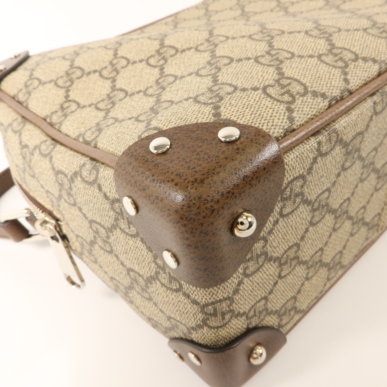GUCCI 塗層帆布GG Supreme Soft Trunk肩背袋
