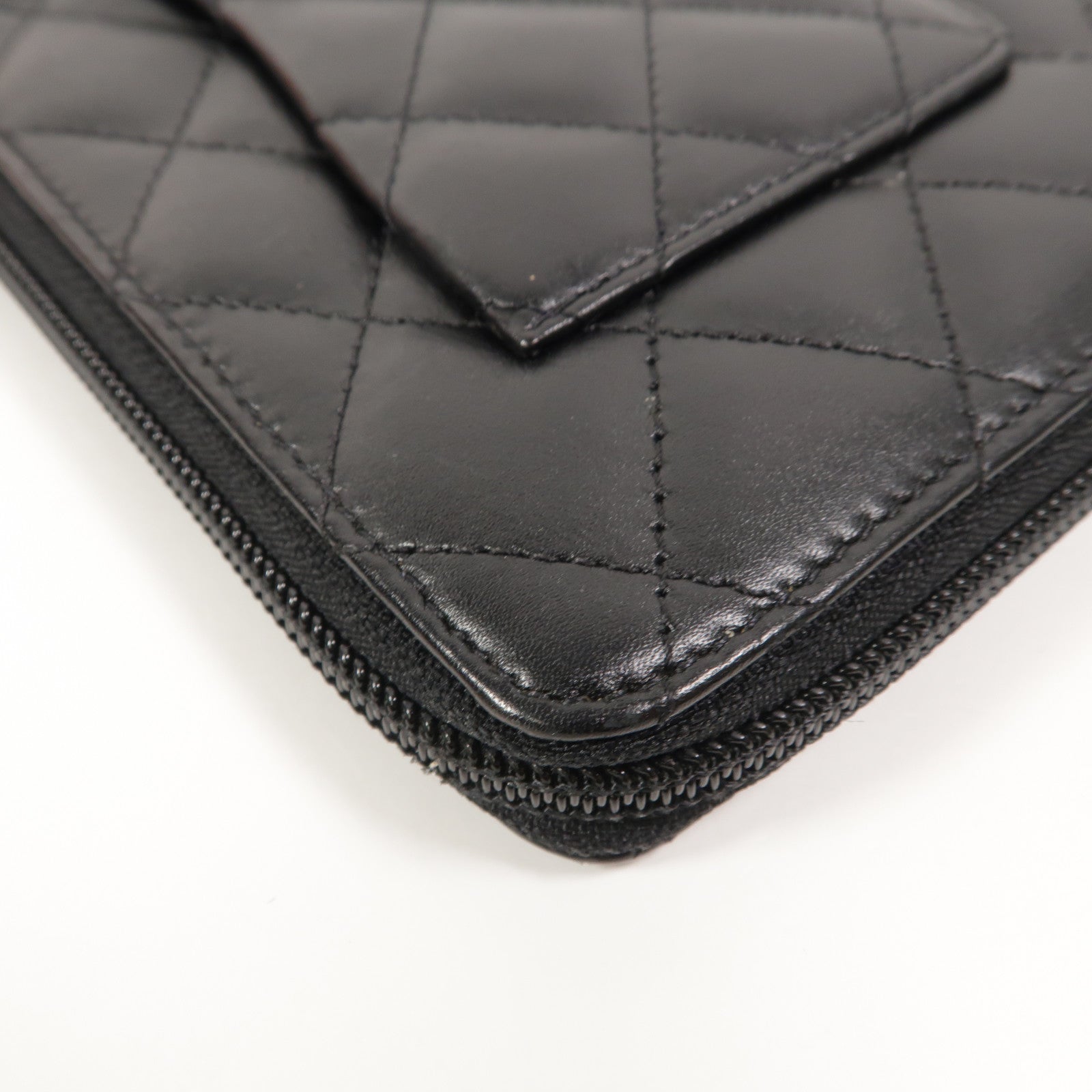 CHANEL 牛皮皮革Cambon Long Wallet長錢包