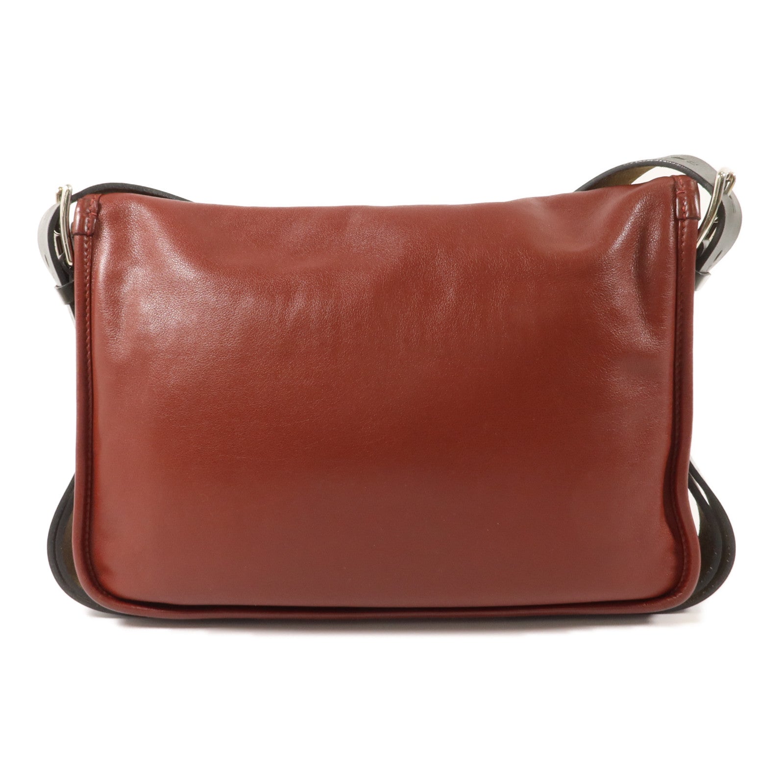 HERMES Swift皮革Barda 30肩背袋Noir