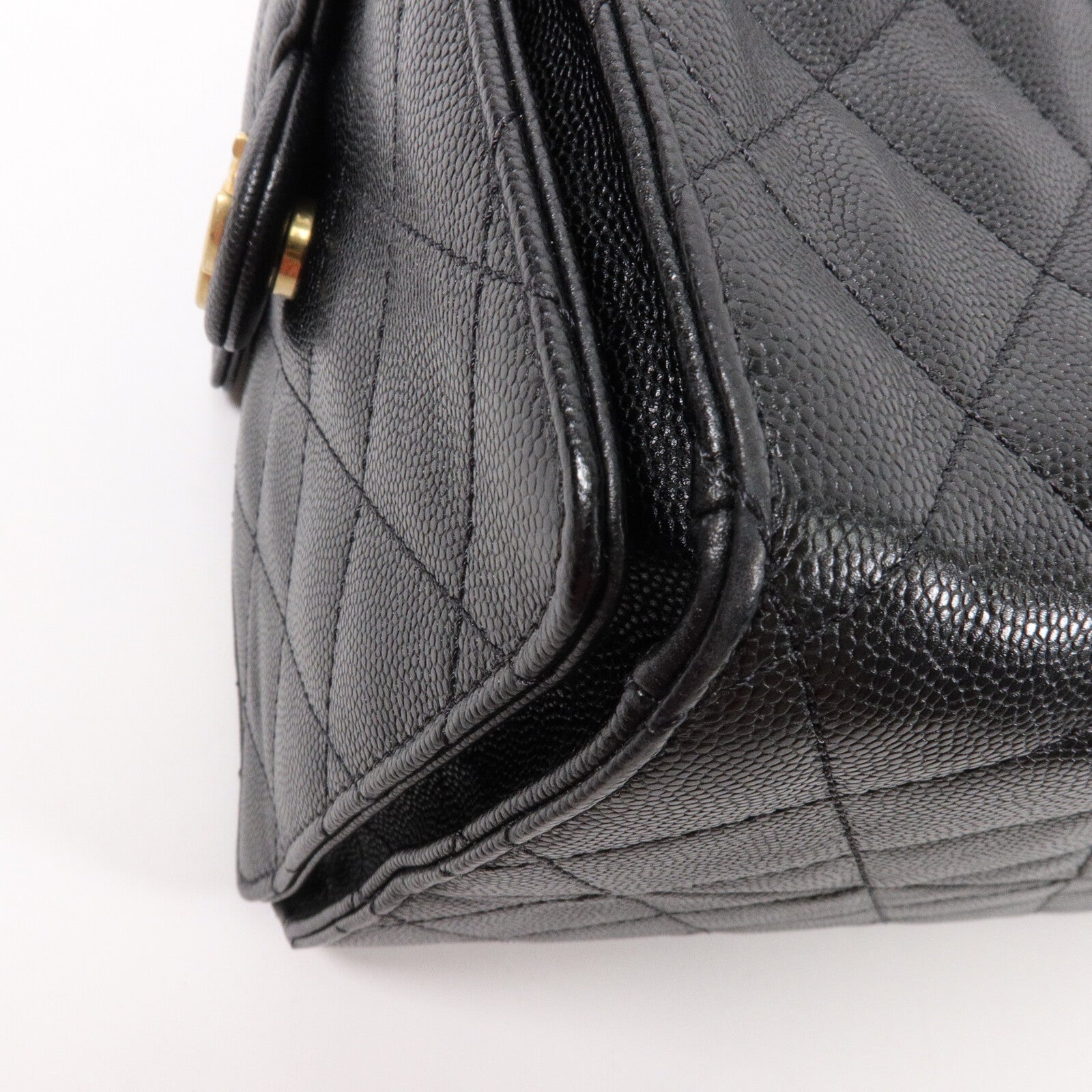 CHANEL 牛皮皮革Chanel 25 Medium鏈帶肩背袋