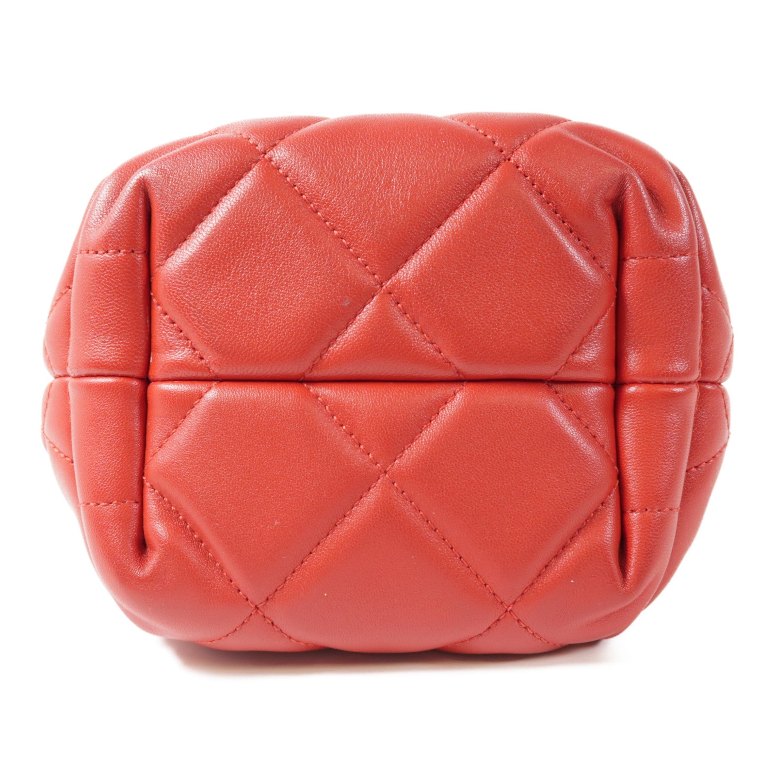 CHANEL 羊皮皮革Mini CC Dweller金扣肩背袋
