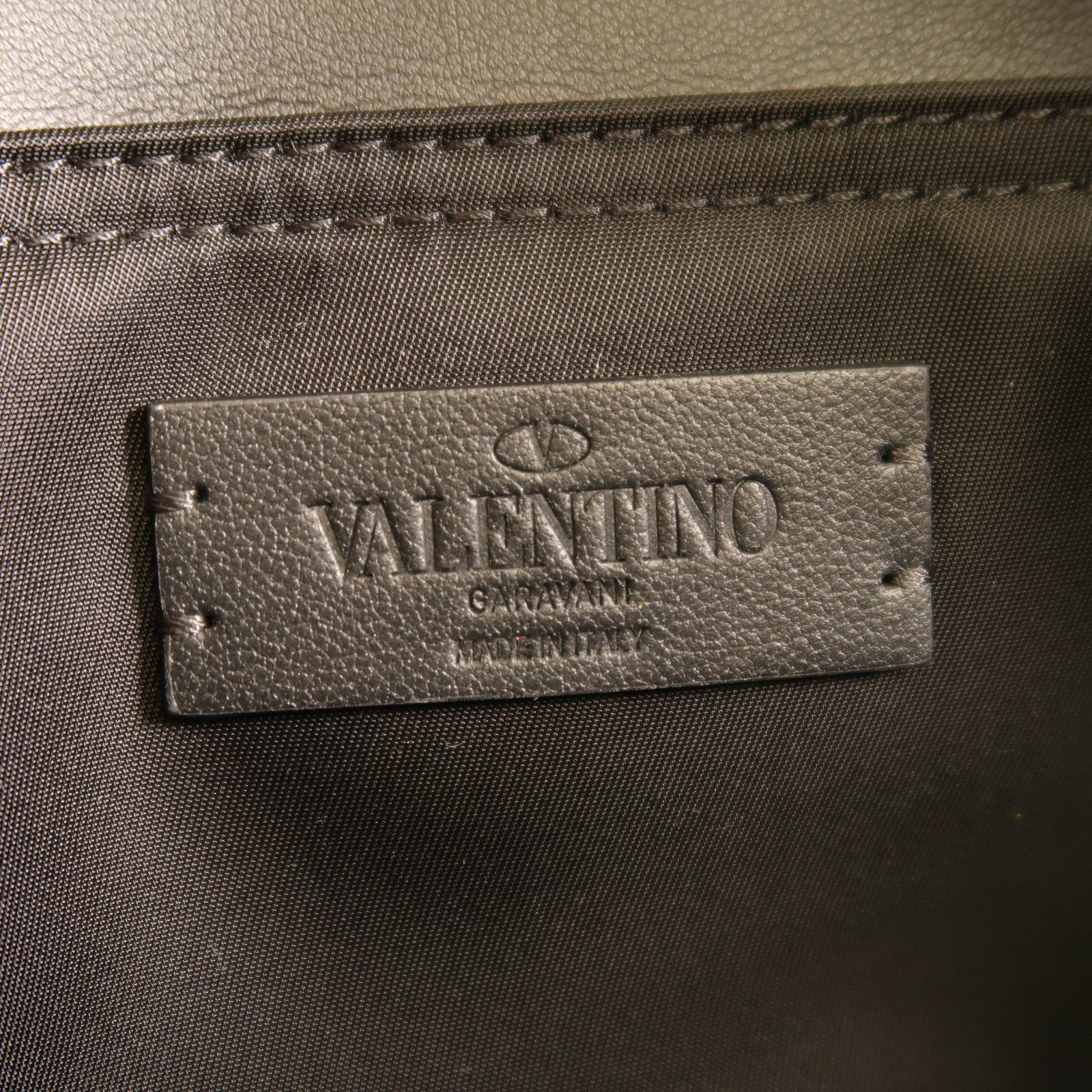 Valentino 尼龍Shoulder Bag銀扣肩背袋