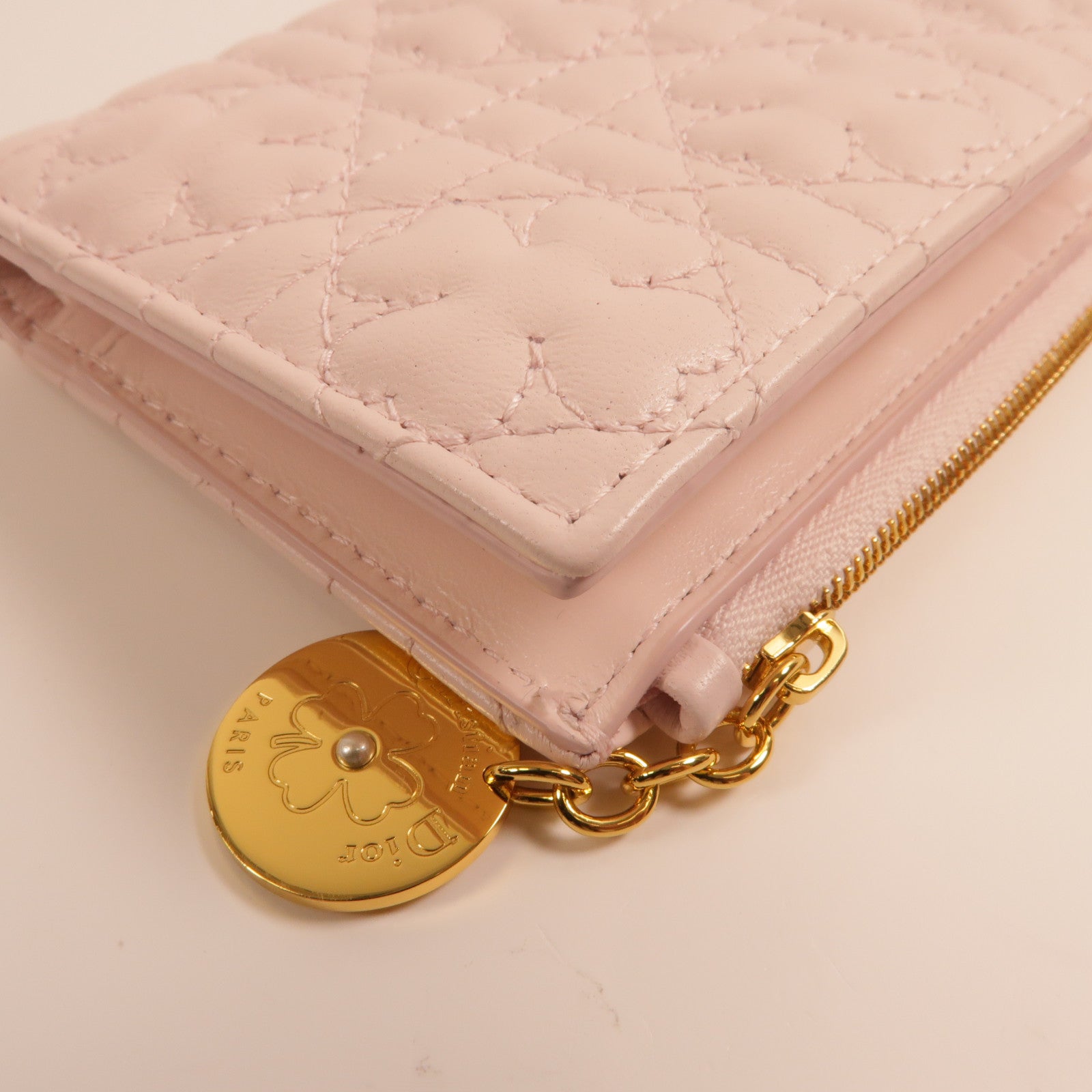 Dior 皮革Wallet金扣錢包