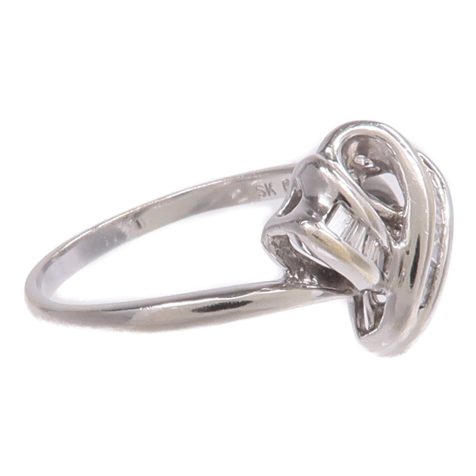 JEWELRY 18K白金Ring鑽石戒指US#6