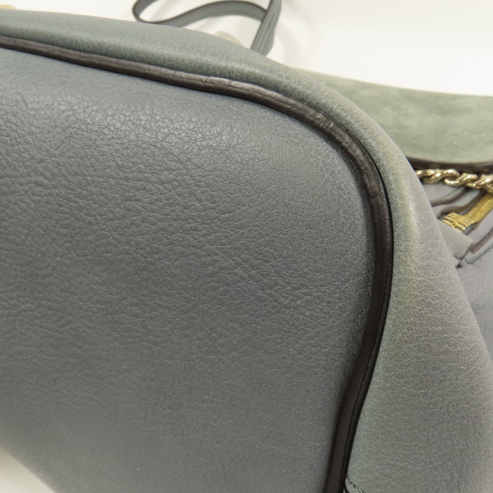Chloe 【激減優惠】牛皮皮革/麂皮皮革Faye Backpack金扣背包肩背兩用袋