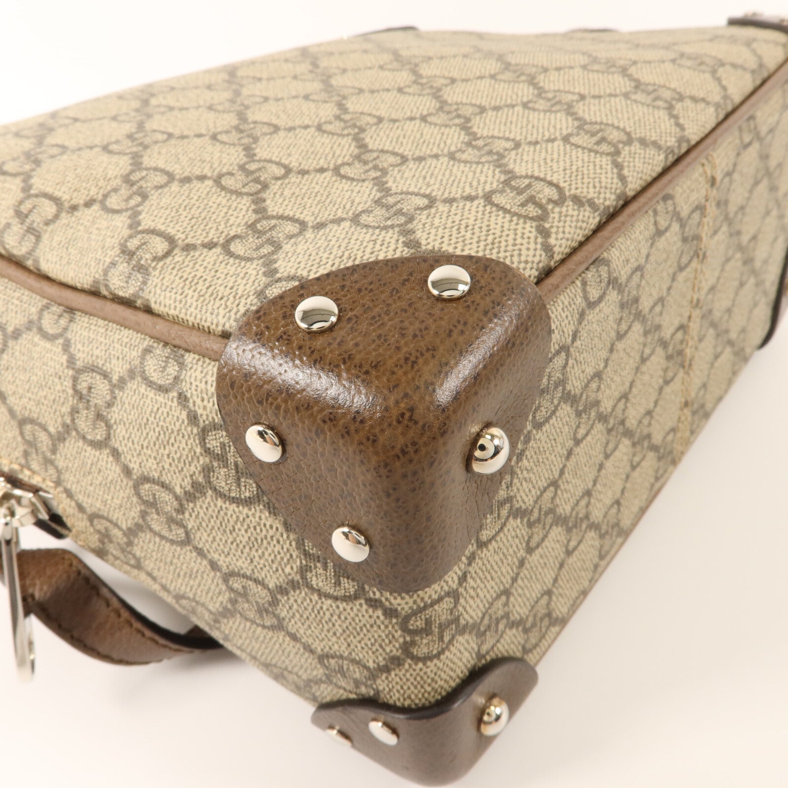 GUCCI 塗層帆布GG Supreme Soft Trunk肩背袋