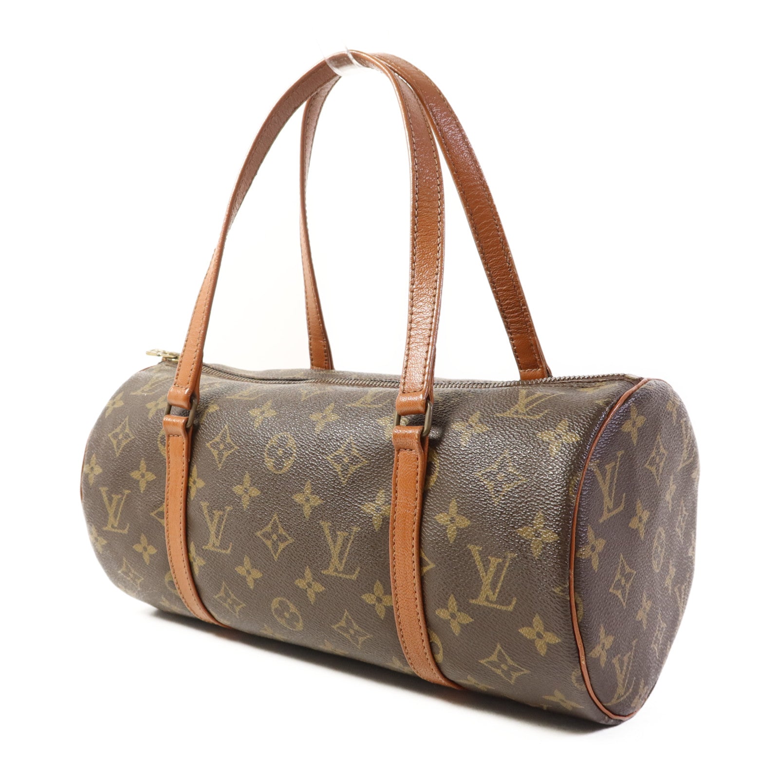 LOUIS VUITTON Monogram Papillon 30金扣手挽袋