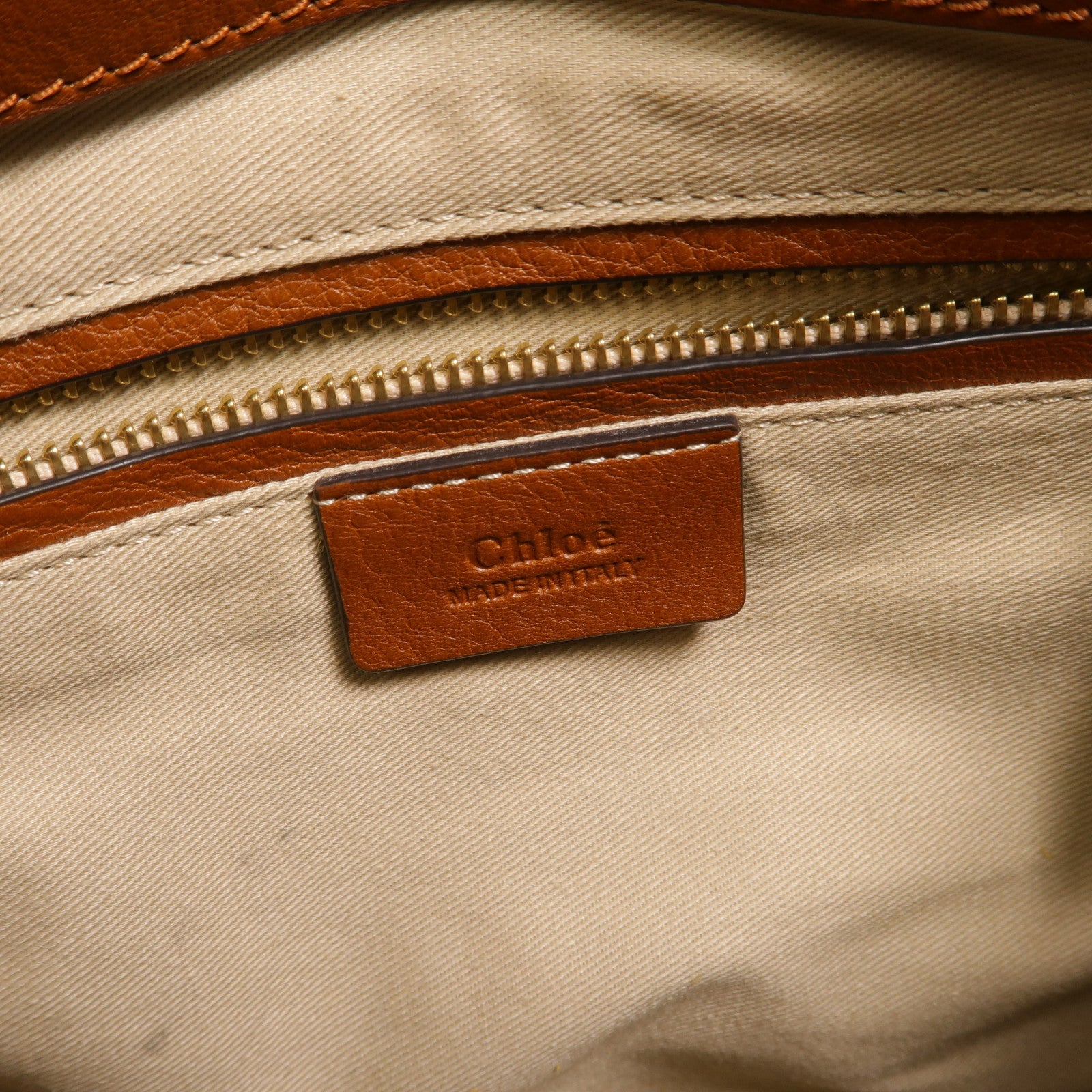 Chloe 牛皮皮革Owen Flap Bag Medium手挽肩背兩用袋