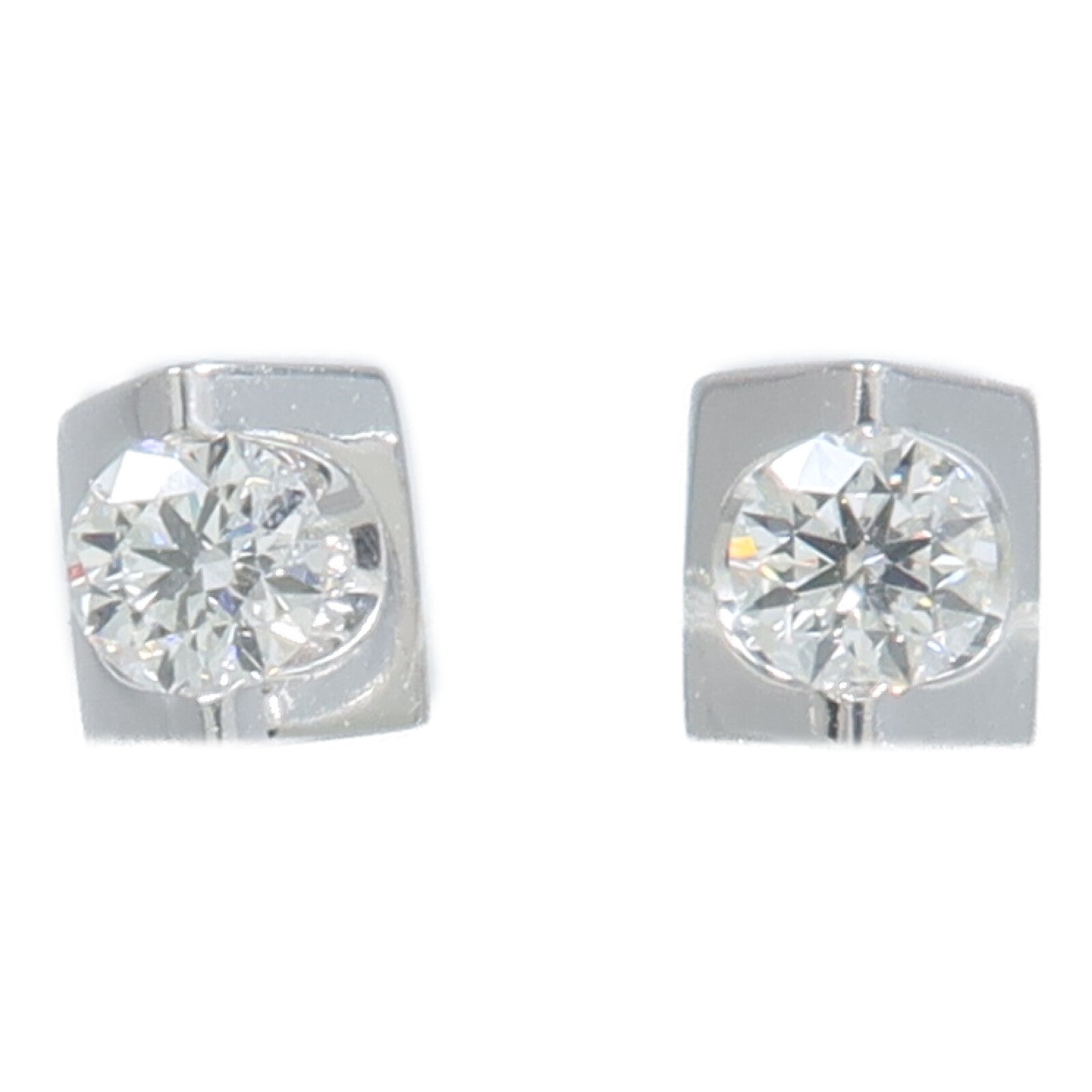 JEWELRY 18K白金Diamond Earring鑽石耳環