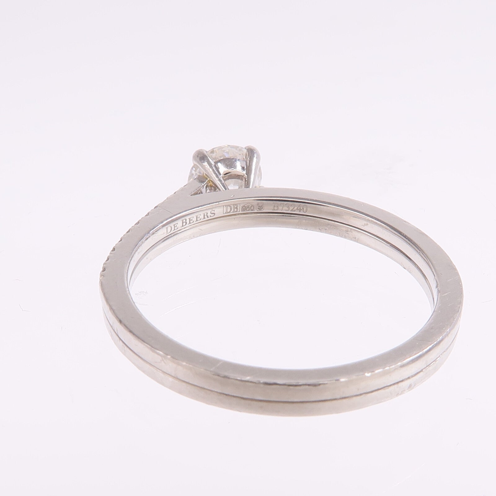 JEWELRY PT950鉑金Diamond Ring鑽石戒指US#6.25
