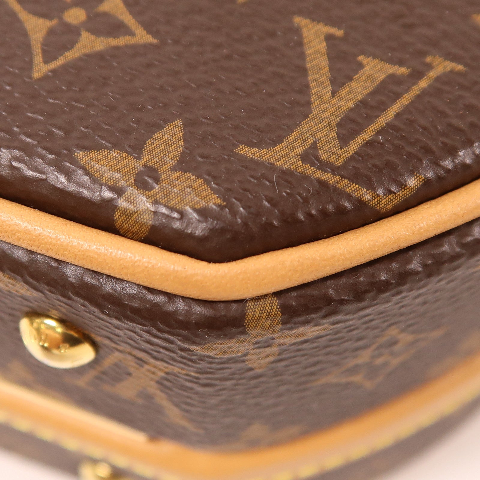 LOUIS VUITTON LV GHW Petite Boite Chapeau 2 Way Shoulder Bag Monogram M43514