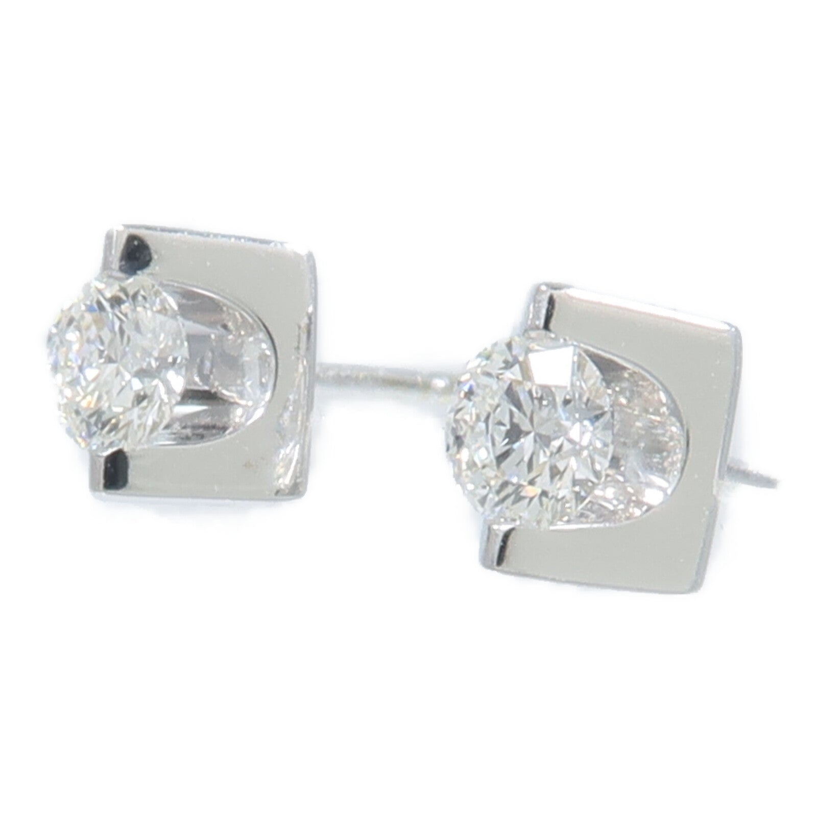 JEWELRY 18K白金Diamond Earring鑽石耳環