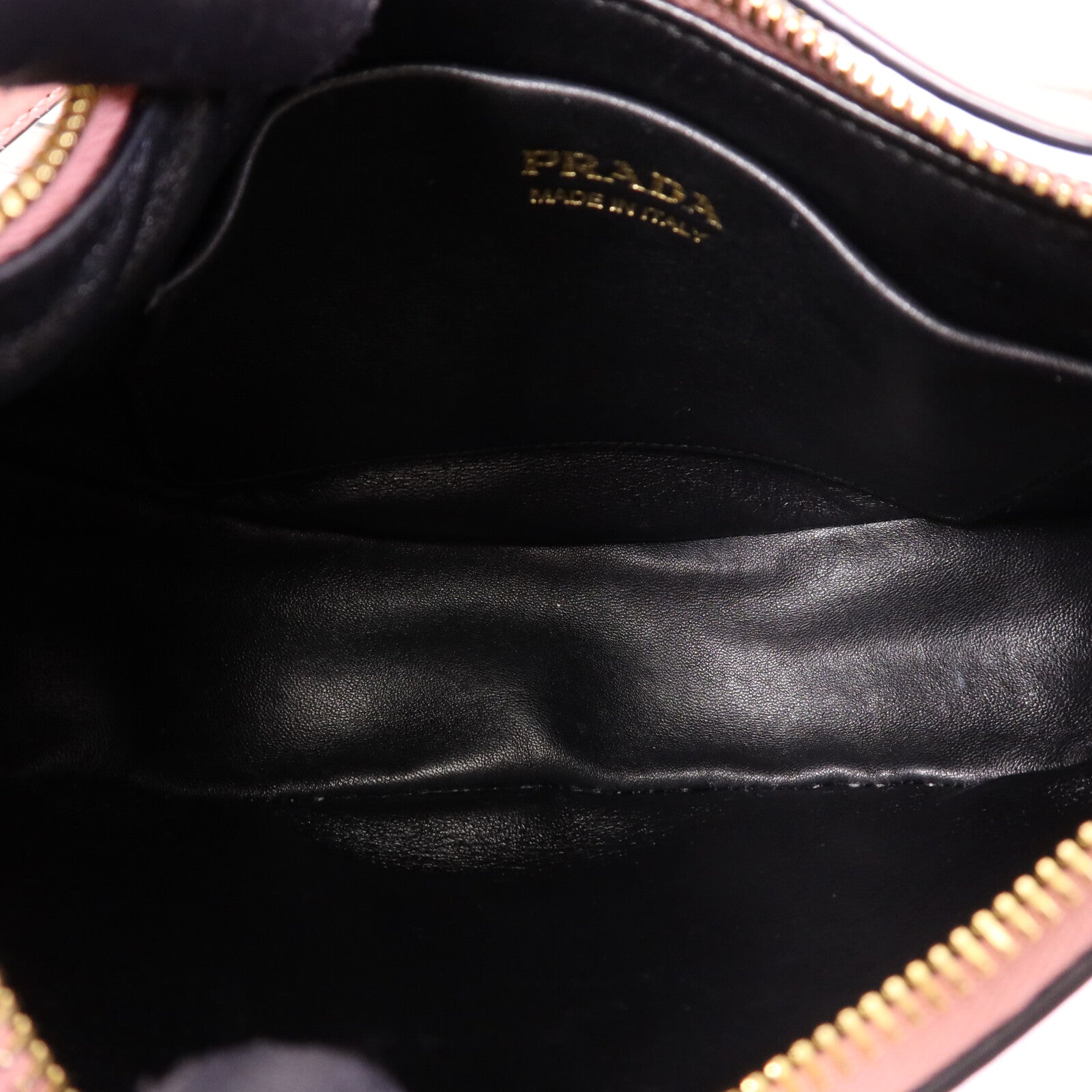 PRADA 牛皮皮革Arque金扣手挽肩背兩用袋