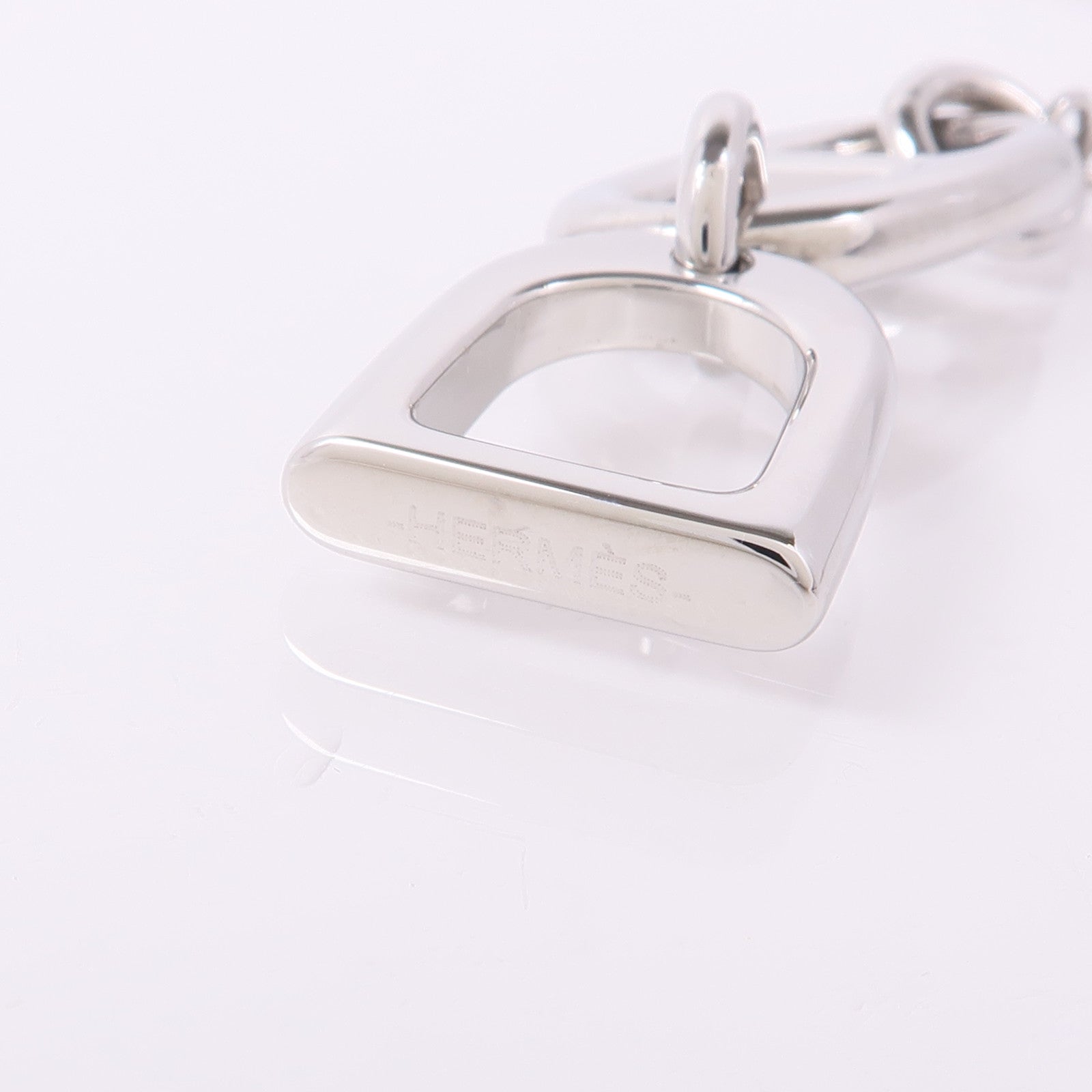 HERMES 【激減優惠】不鏽鋼Bon Voyage Key Ring鑰匙圈